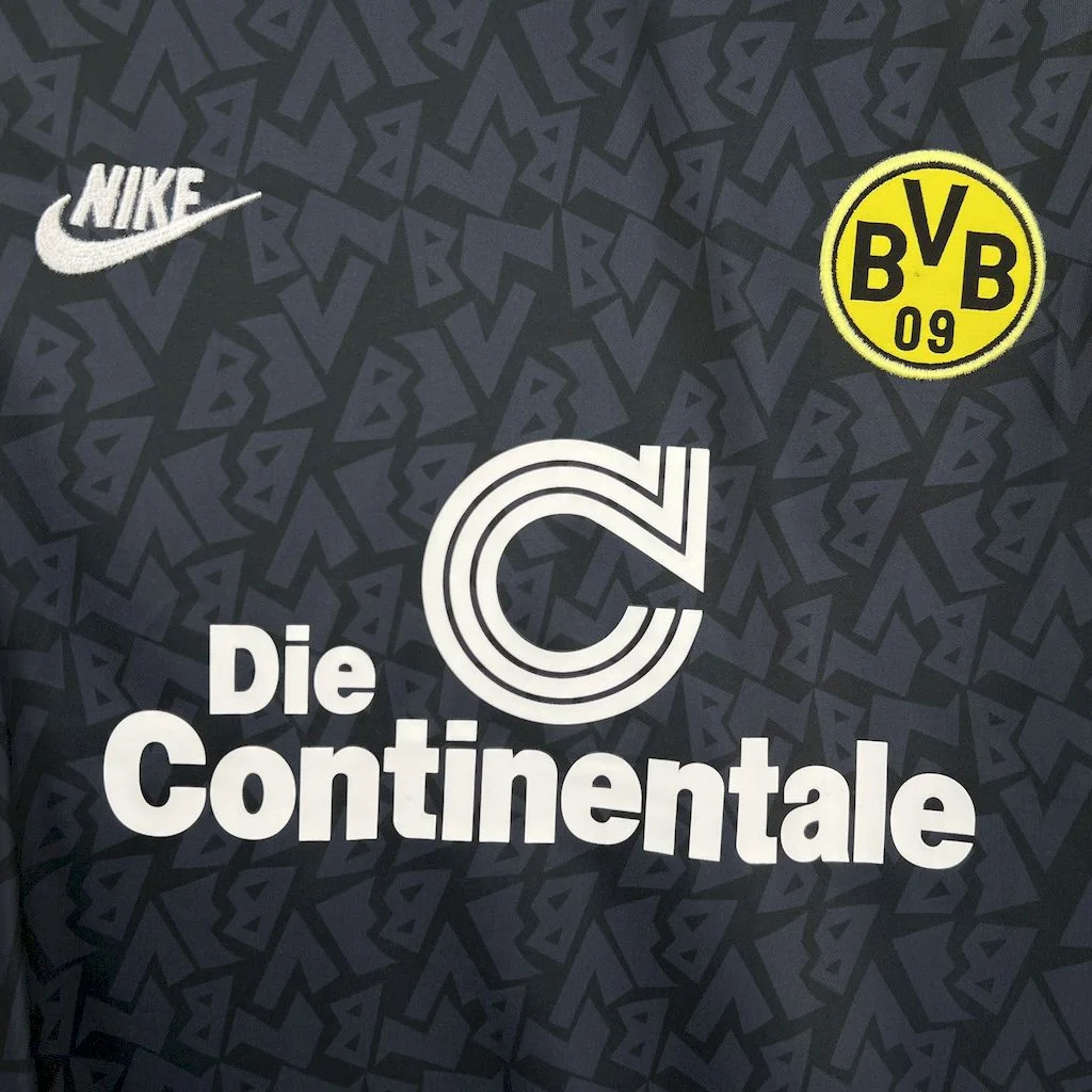 ManixJersey.com | Retro Dortmund 1995-96 Away Jersey -Customize Name, Number and Patch | Worldwide Shipping