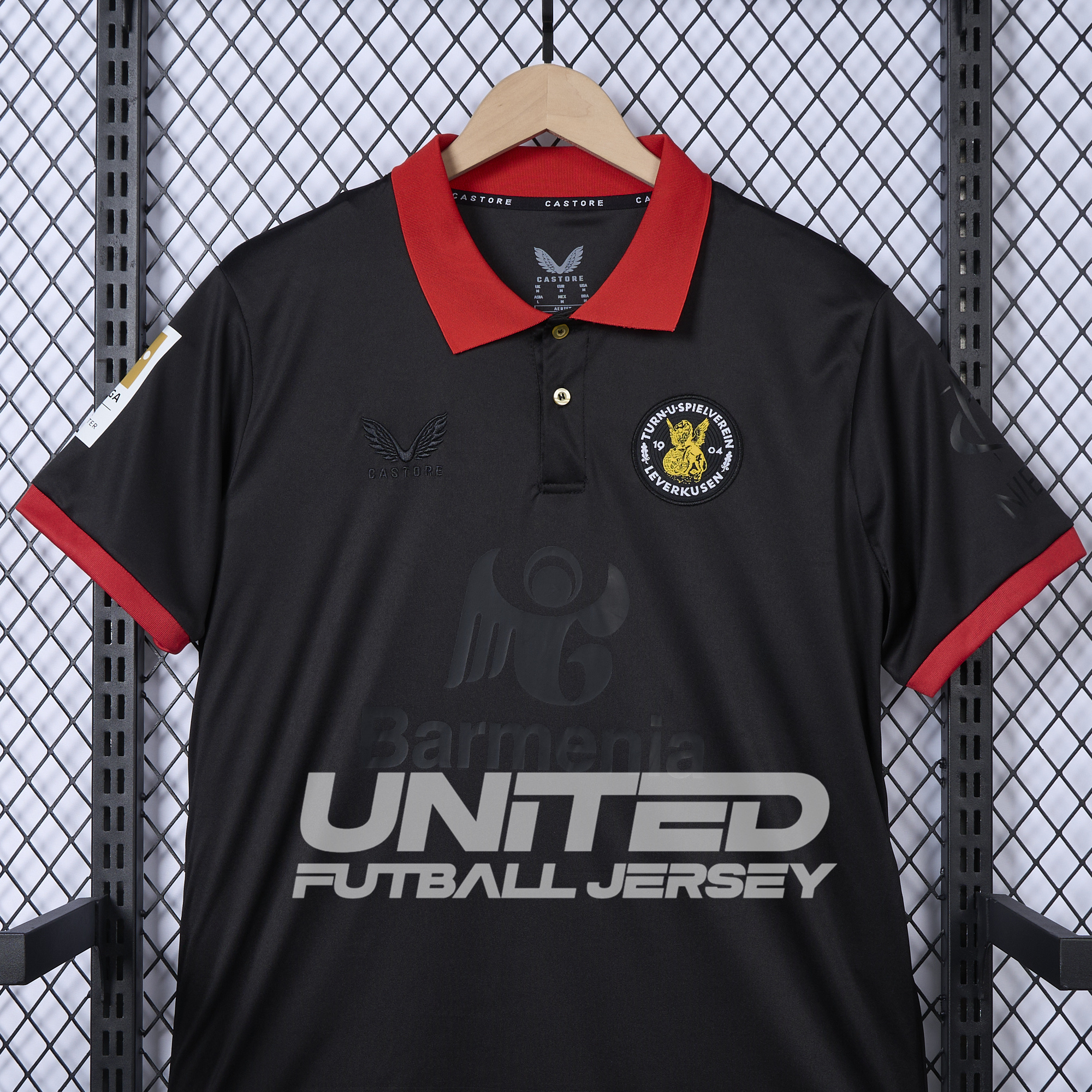 unitedfutballjersey-Bayer 04 Leverkusen 24-25 120th Anniversary Jersey - Fans Version