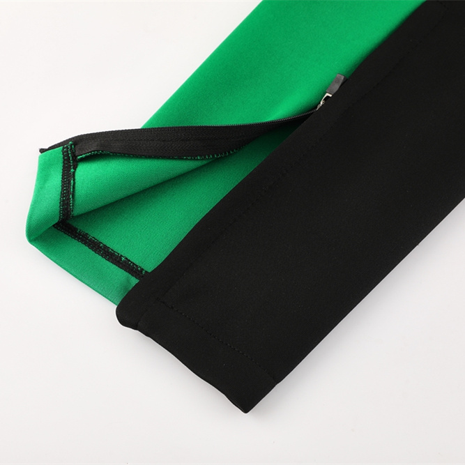 ManixJersey.com | Arsenal 24-25 Jacket Training Tracksuit - Green Top and Black Pants -Customize Name, Number and Patch | Worldwide Shipping