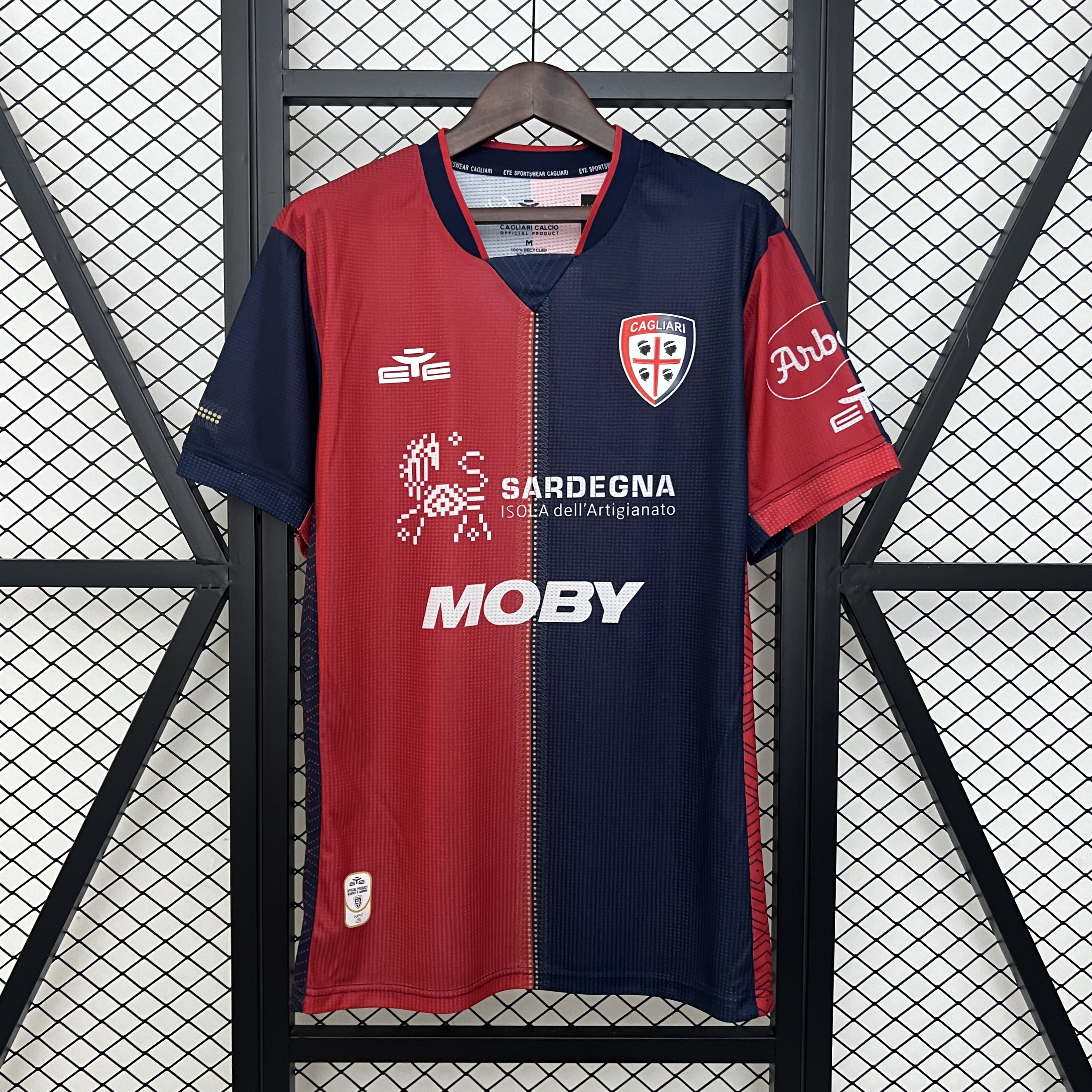 SIUjerseys-Cagliari Calcio 24-25 Home Jersey - Fans Version