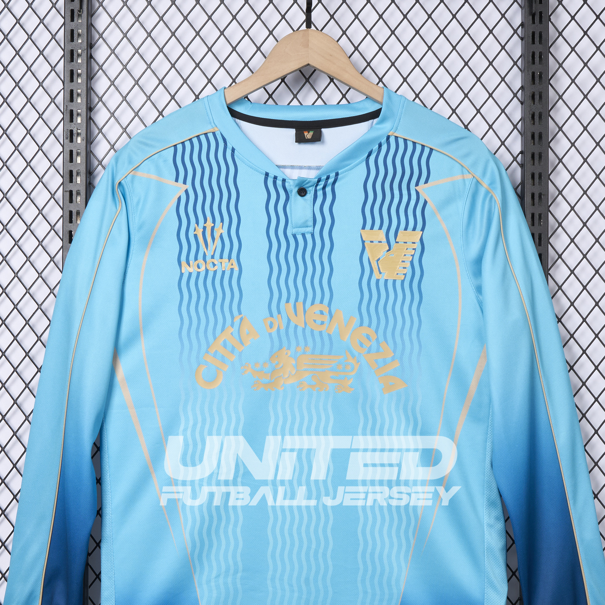 unitedfutballjersey-Venezia FC 24-25 Third Long Sleeve Jersey - Fans Version