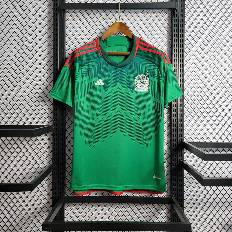 foot-Mexico 22-23 Home Stadium Jersey - Fans Version