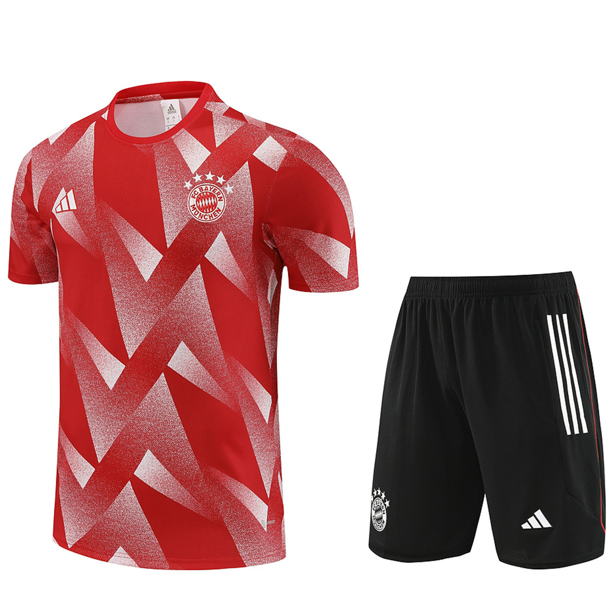 Bayern Munich 23-24 Short-Sleeve Training Set:football jersey mysite: unitedjerseyfootball 邓江浪:football