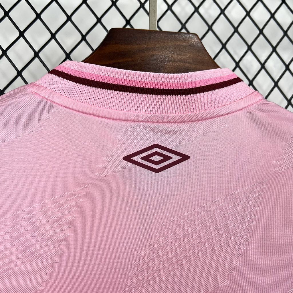 ManixJersey.com | Fluminense 24-25 Pink October Jersey - Fans Version -Customize Name, Number and Patch | Worldwide Shipping
