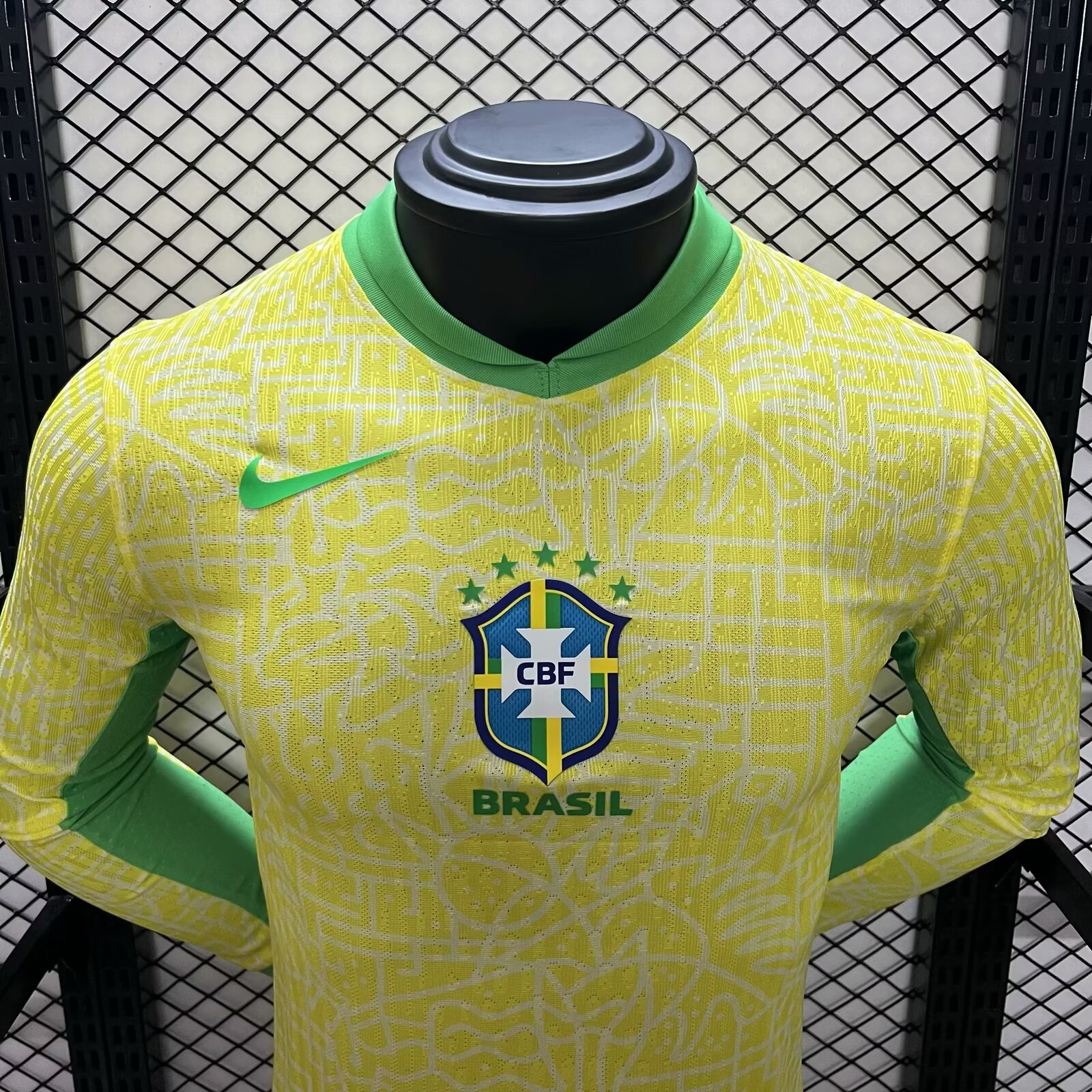 ManixJersey.com | Brazil 2024 Home Long Sleeve Stadium Jersey - Player Version -Customize Name, Number and Patch | Worldwide Shipping