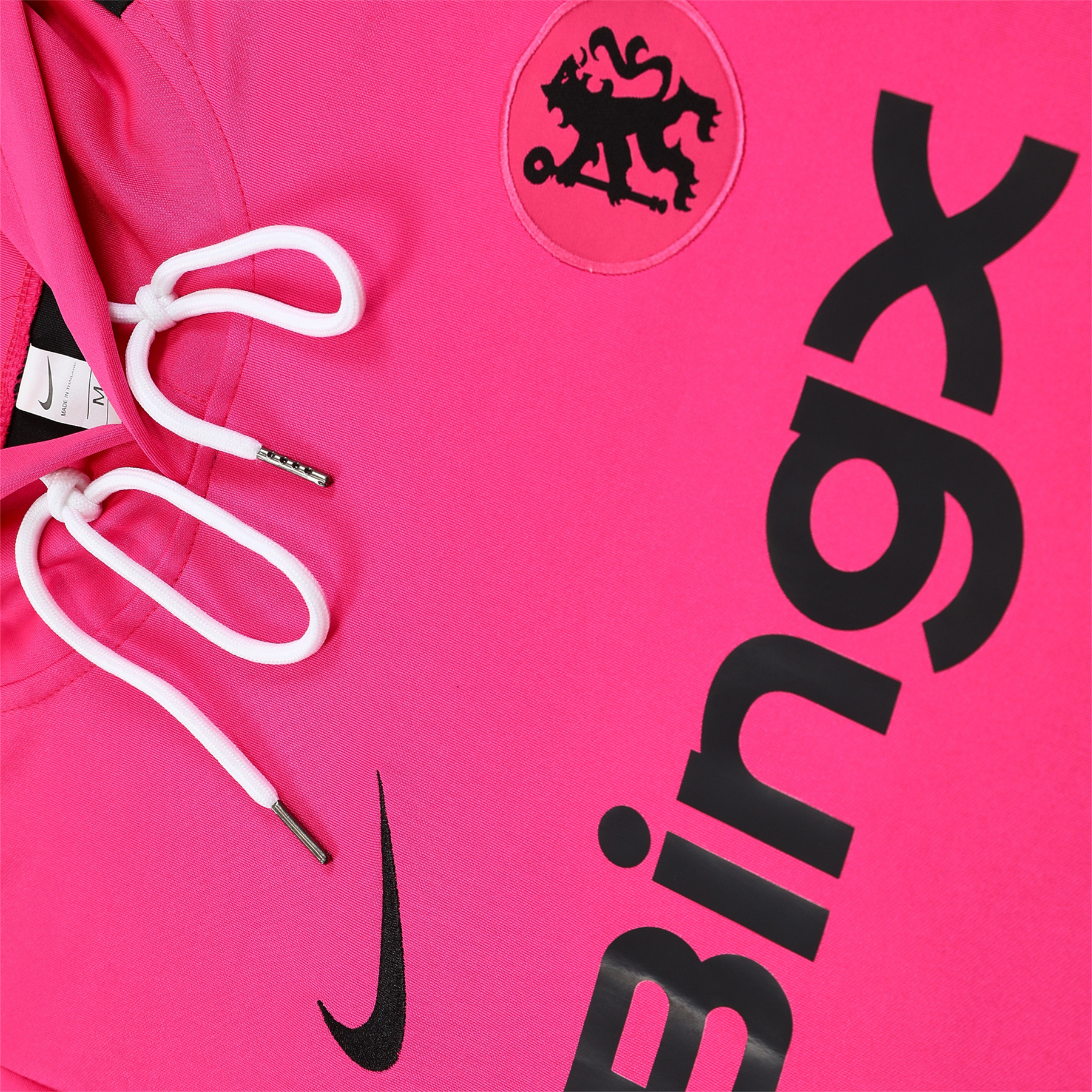 ManixJersey.com | C.H.E.L.S.E.A 24-25 Training Hoodie Set - Pink Hoodie and Black Pants -Customize Name, Number and Patch | Worldwide Shipping