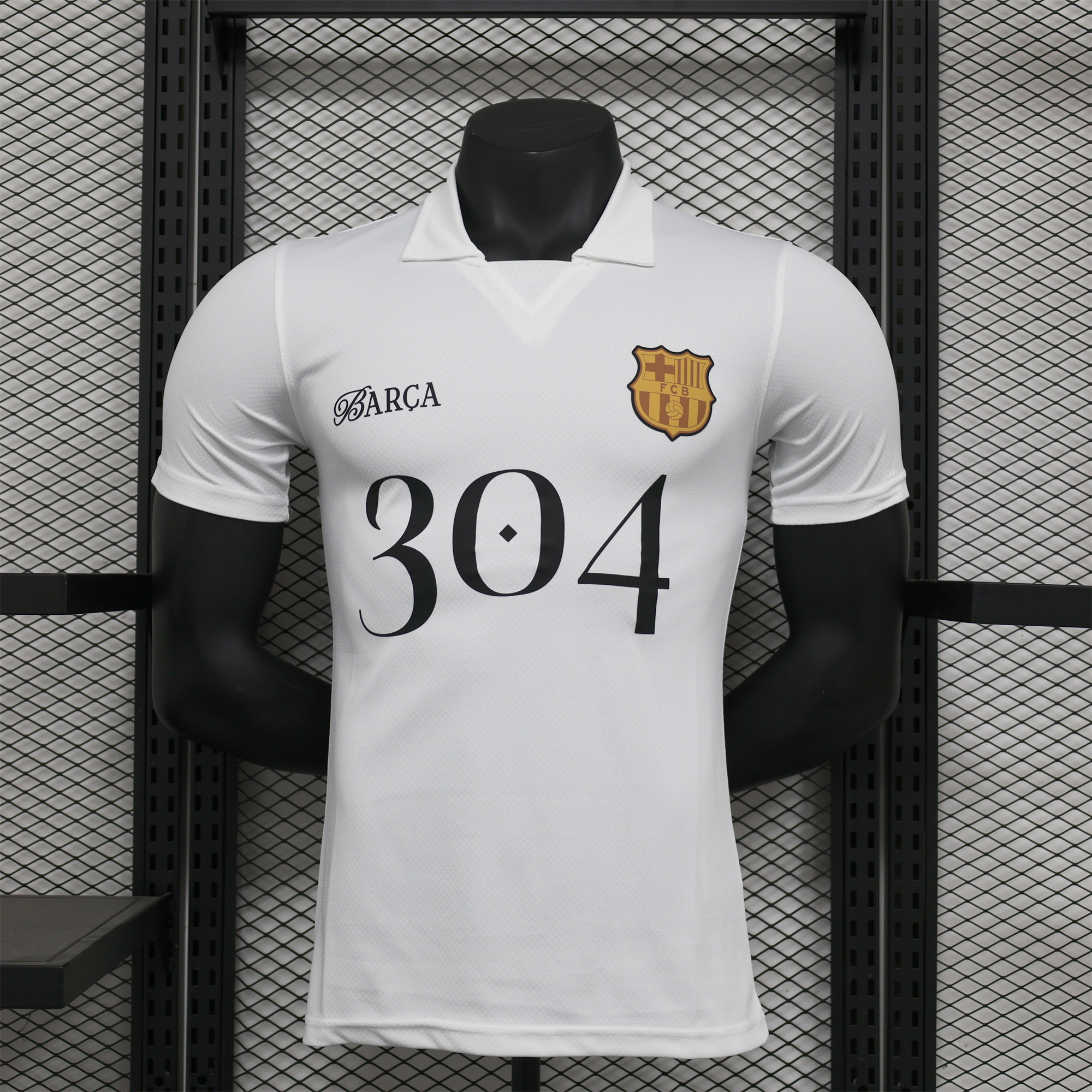 unitedfutballjersey-Barcelona 24-25 Yamal Anniversary White Jersey - Player Version