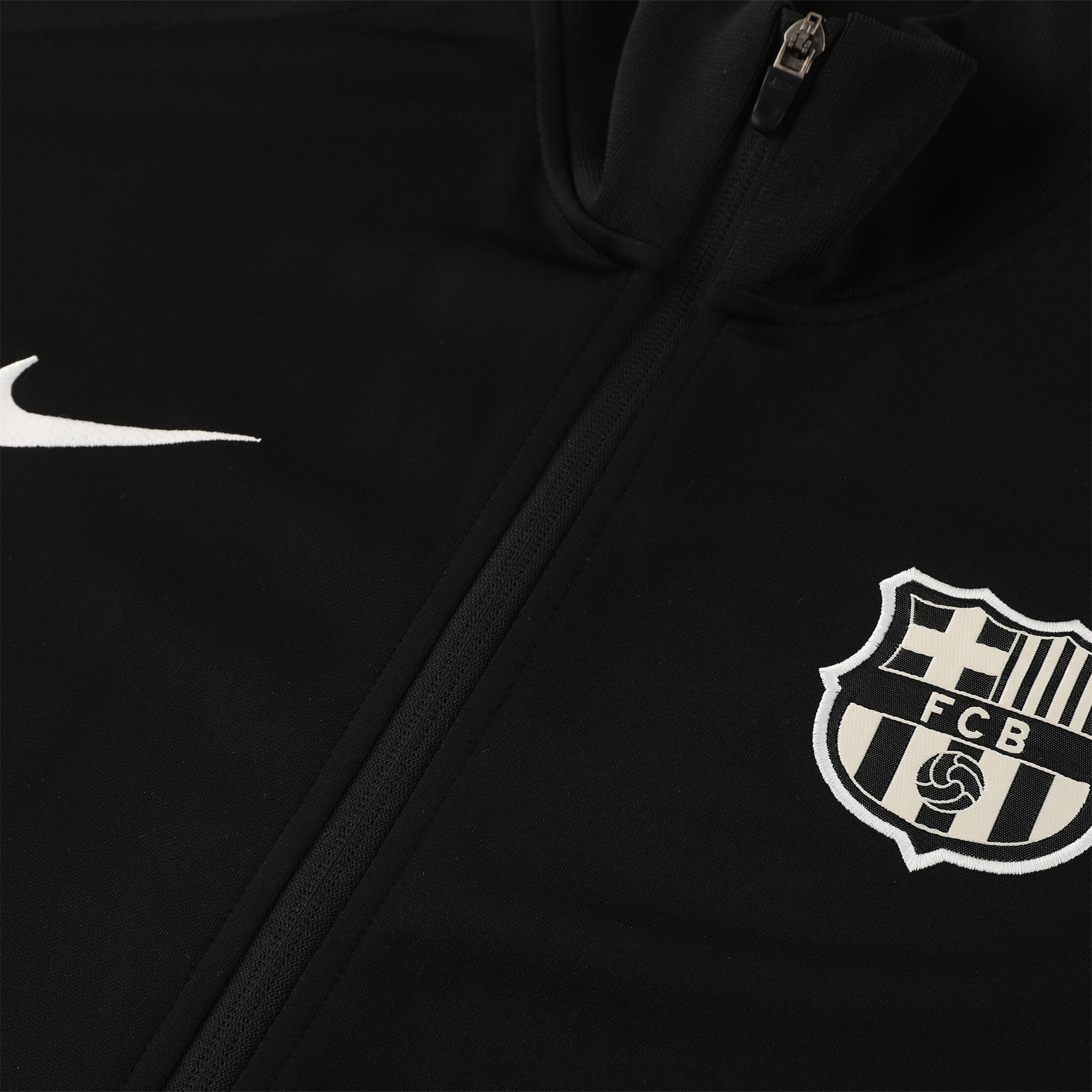 SIUjerseys-Barcelona 24-25 Jacket Training Tracksuit - Black
