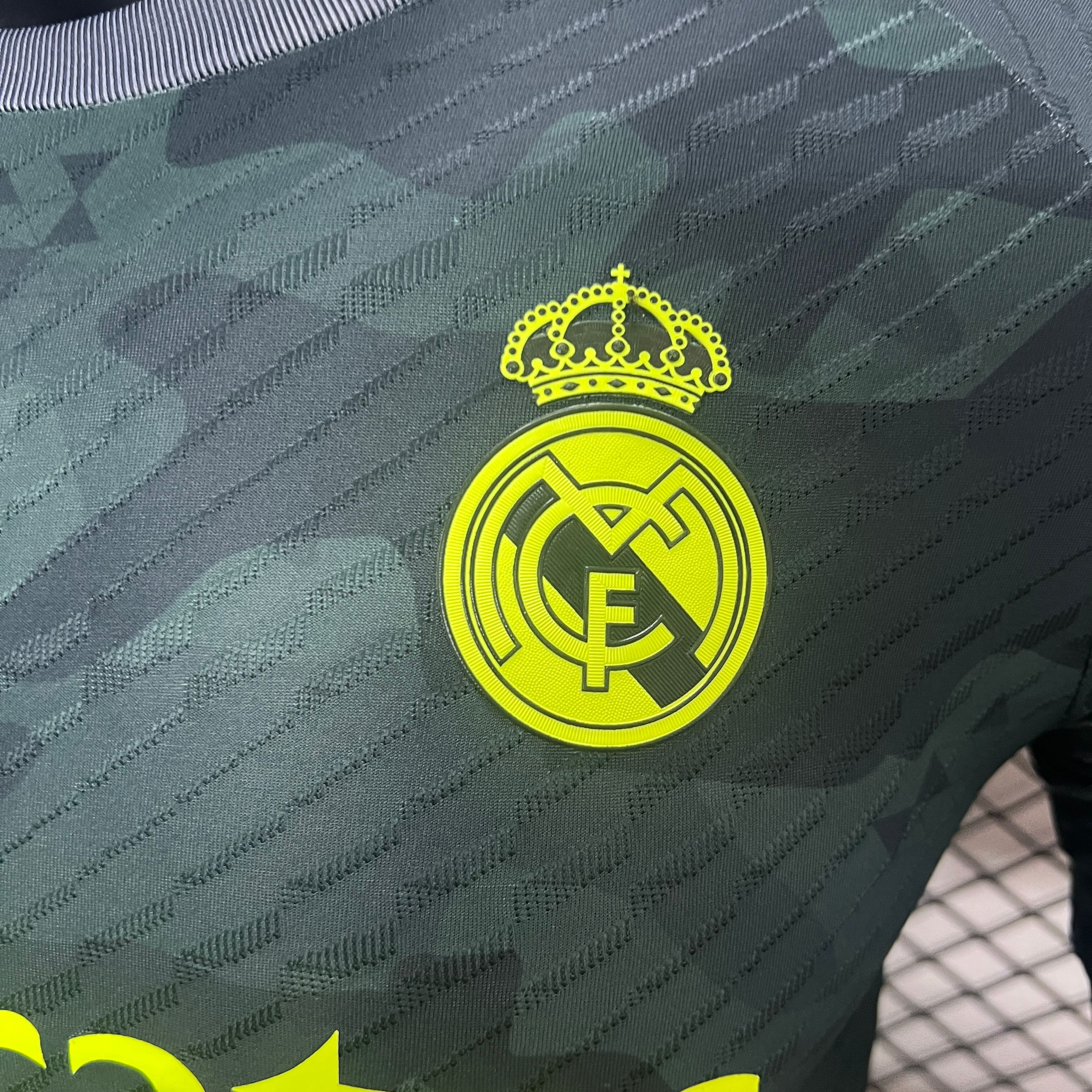 JerseysGala.com | Real Madrid 24-25 Green Special Edition Jersey - Player Version -Customize Name, Number and Patch | Worldwide Shipping