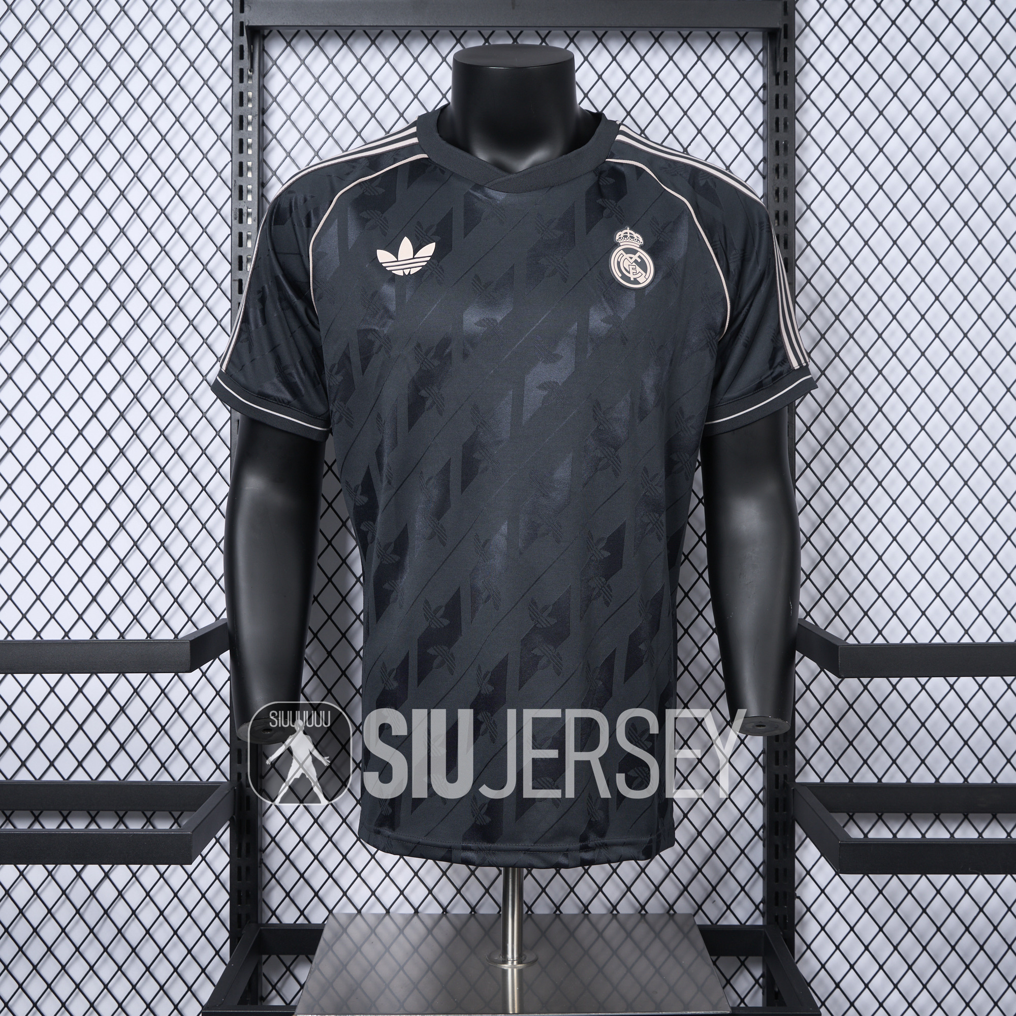 SIUjerseys-Real Madrid 24-25 Originals LFSTLR Jersey Charcoal - Player Version