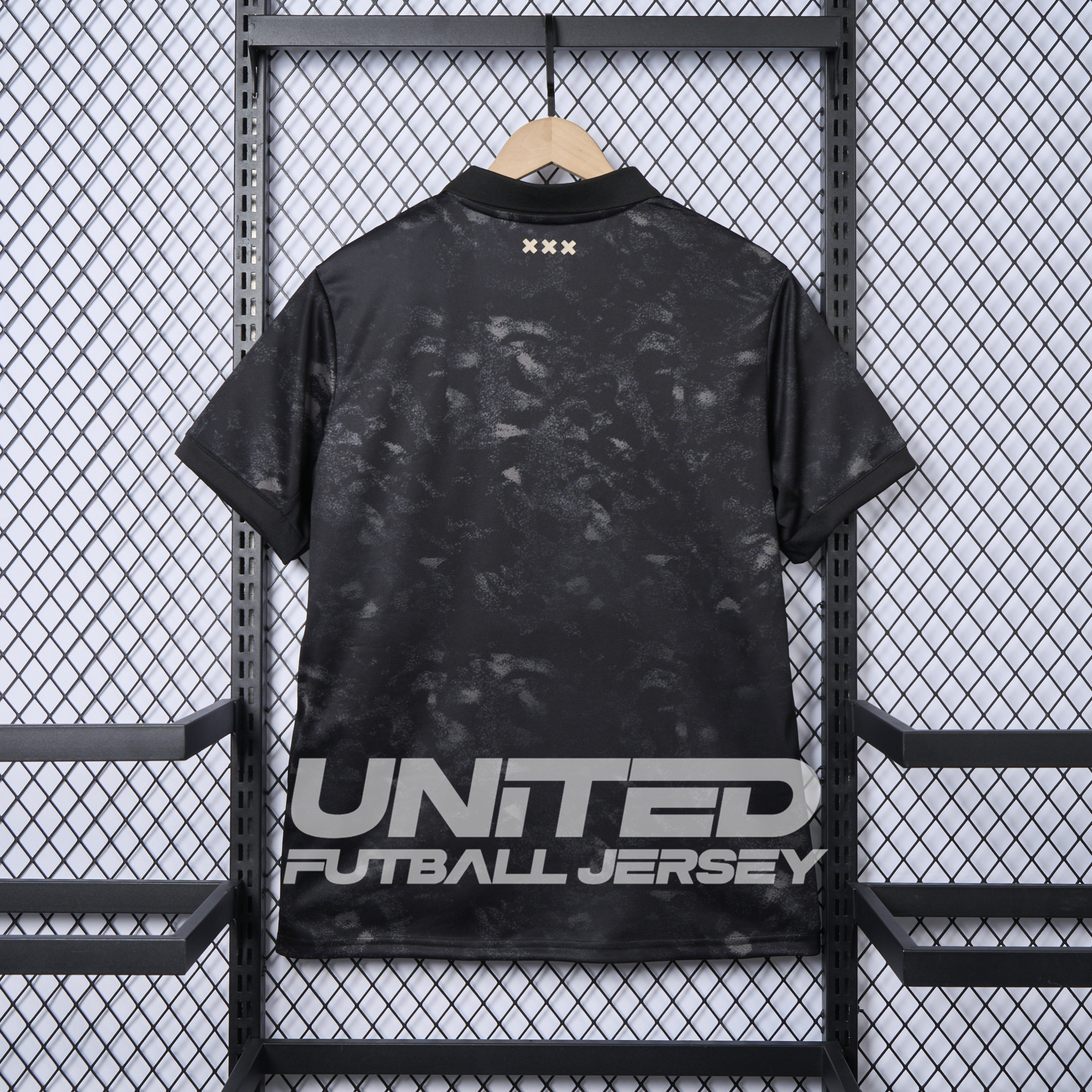 unitedfutballjersey-Ajax 24-25 Stone Island Co-brand Jersey - Fans Version