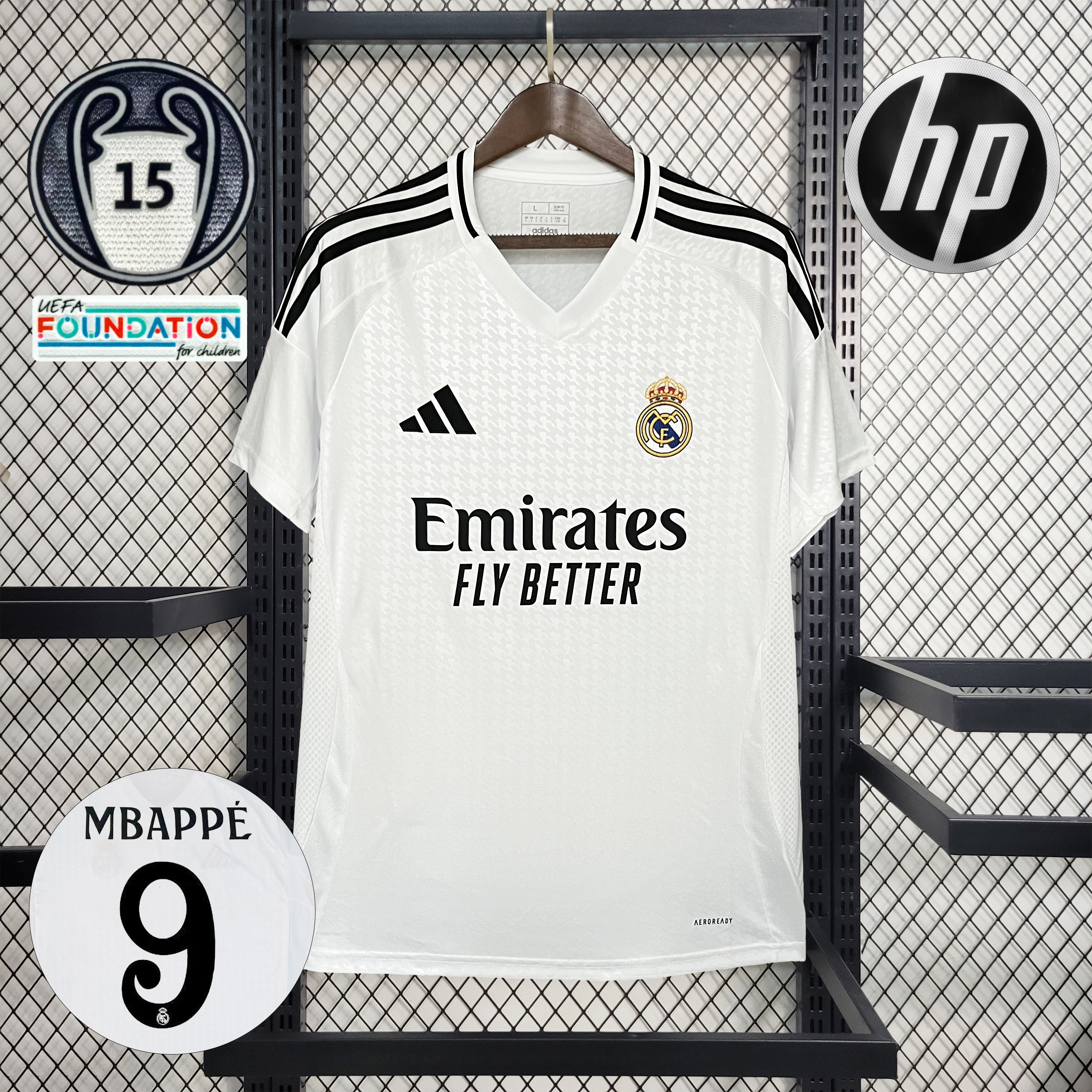 Gogoaljersey-Real Madrid 24-25 Home Stadium Jersey - Fans Version