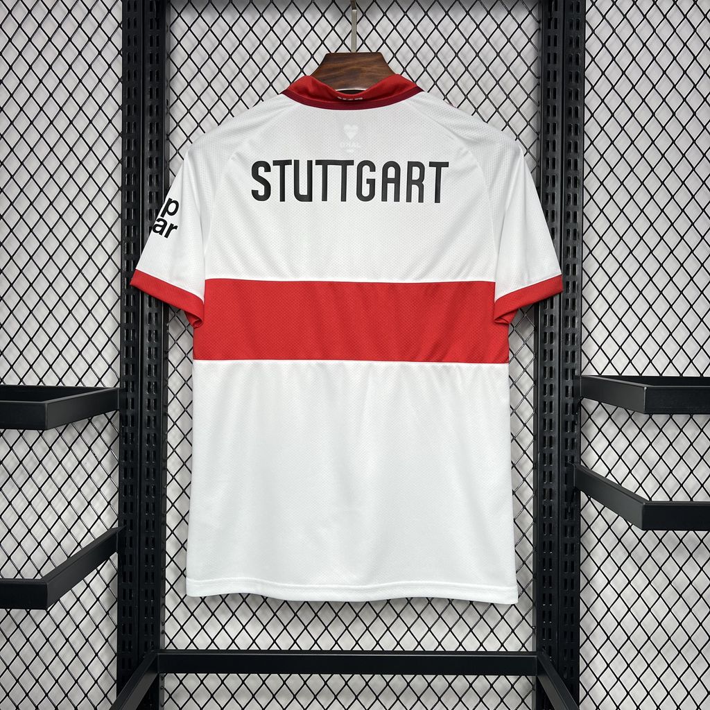 ManixJersey.com | VfB Stuttgart 24-25 Home Stadium Jersey - Fans Version -Customize Name, Number and Patch | Worldwide Shipping
