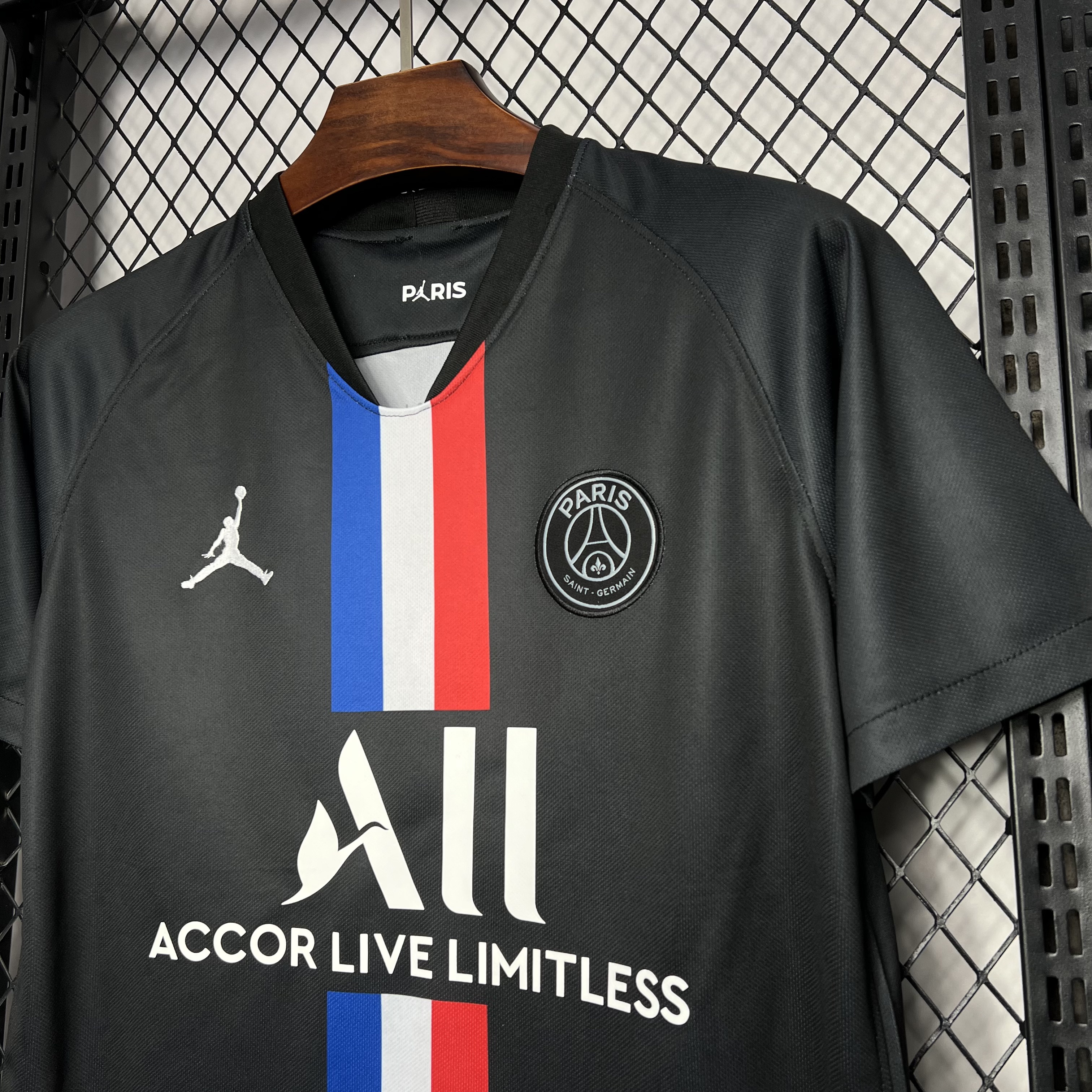 ManixJersey.com | Retro Paris Saint-Germain PSG 2019-20 Fourth Jersey -Customize Name, Number and Patch | Worldwide Shipping