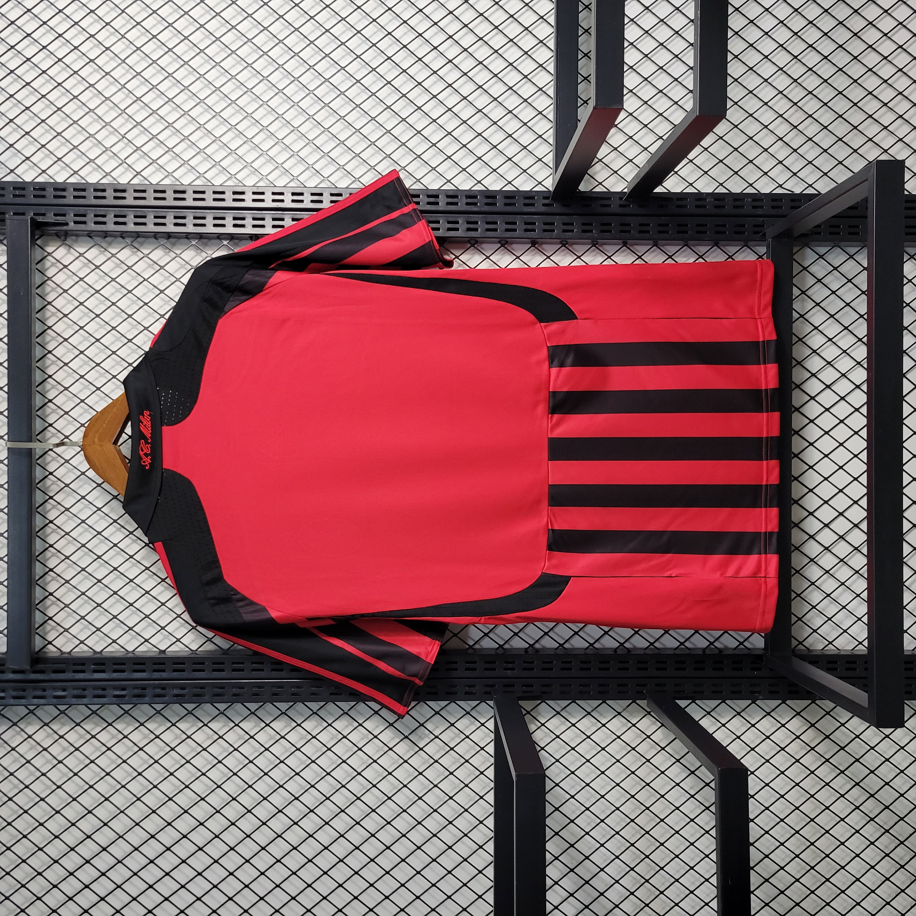 JerseysGala.com | Retro AC Milan 2007-08 Home Stadium Jersey -Customize Name, Number and Patch | Worldwide Shipping