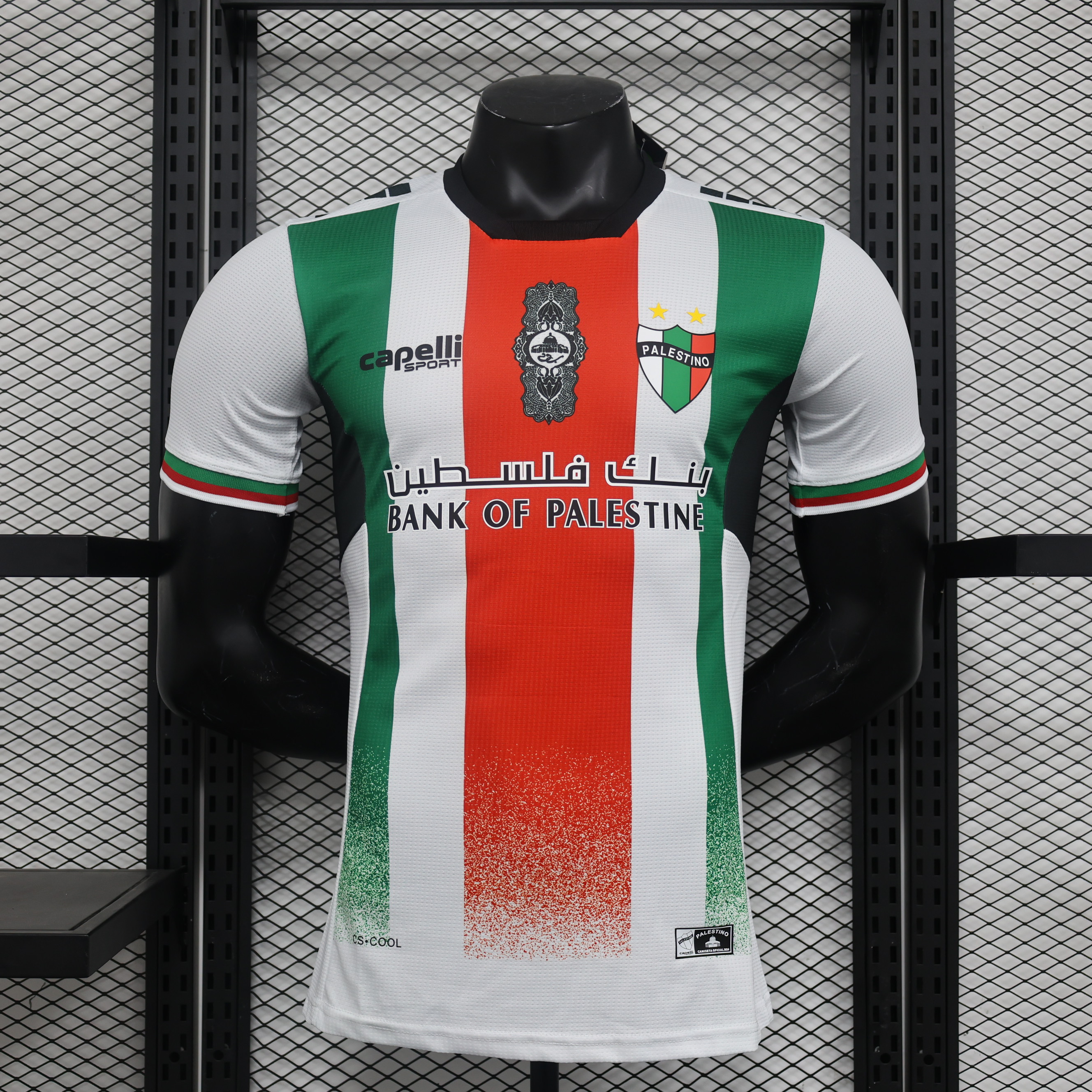 SIUjerseys-Club Deportivo Palestino 2024 Home Jersey - Player Version