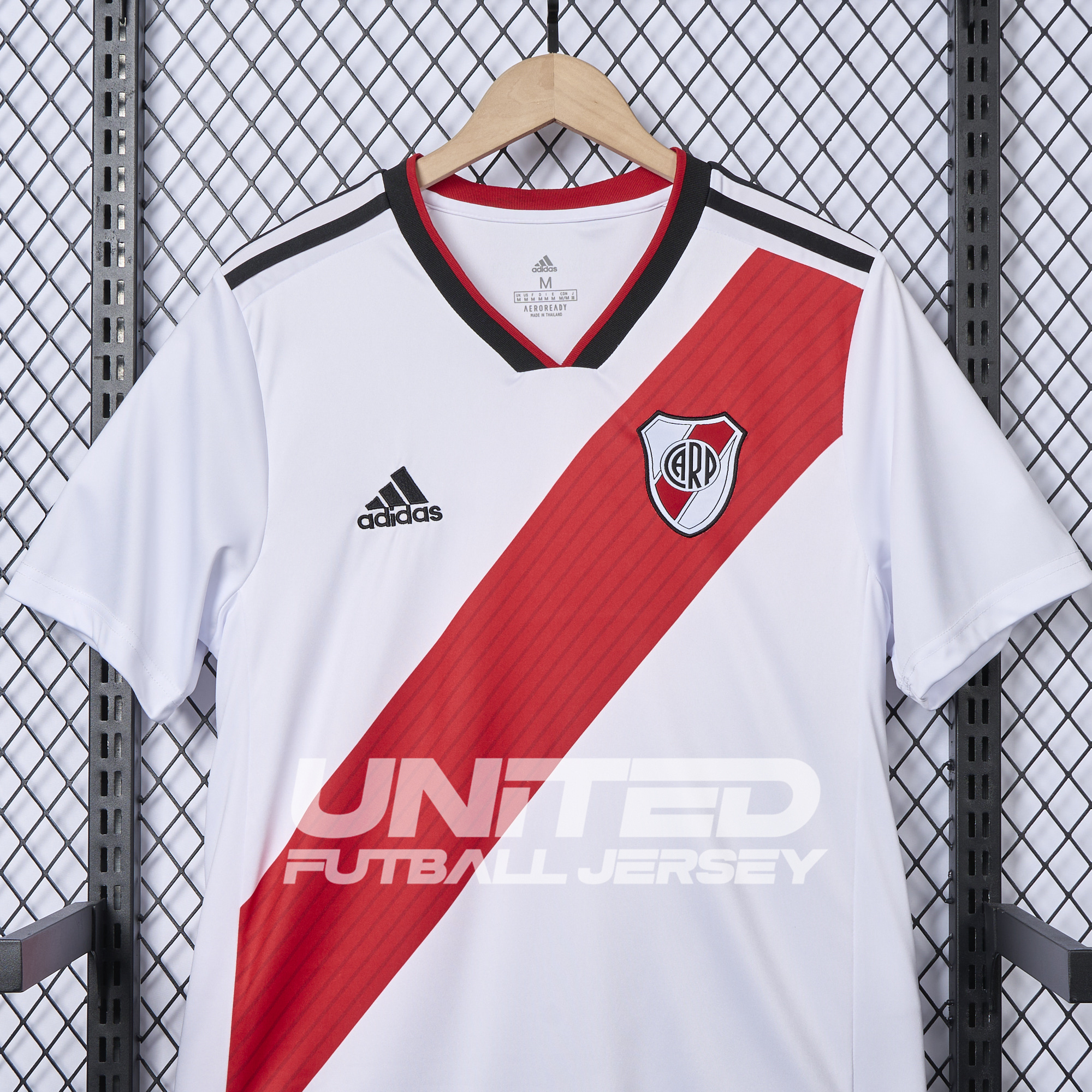 unitedfutballjersey-Retro River Plate 2018-19 Home Jersey