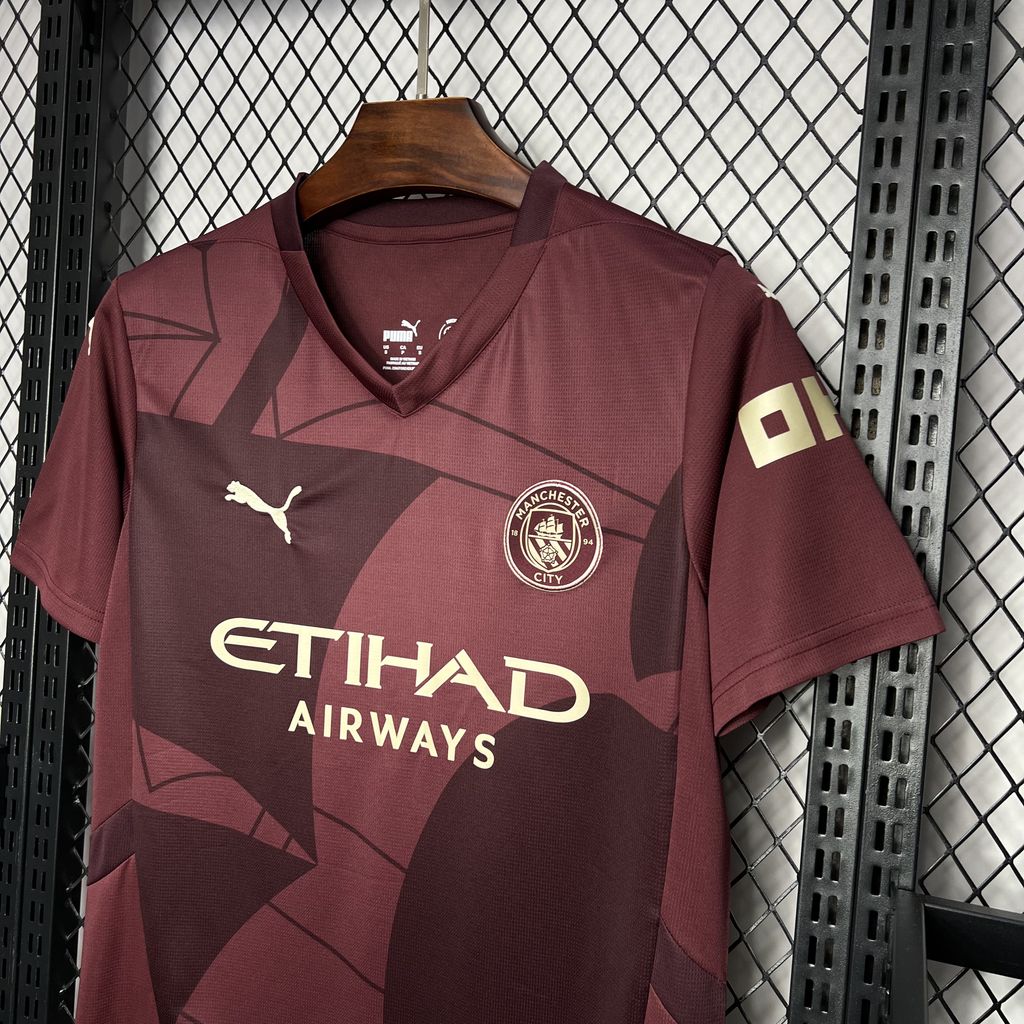 ManixJersey.com | Manchester City 24-25 Third Jersey - Fans Version -Customize Name, Number and Patch | Worldwide Shipping