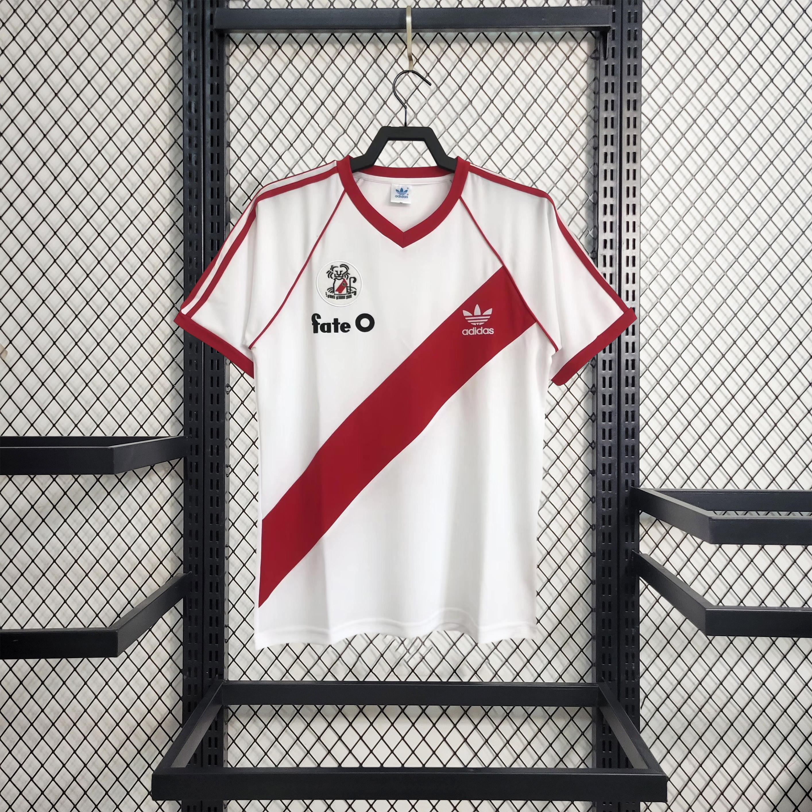 ManixJersey.com | Retro River Plate 1986-87 Home Jersey -Customize Name, Number and Patch | Worldwide Shipping