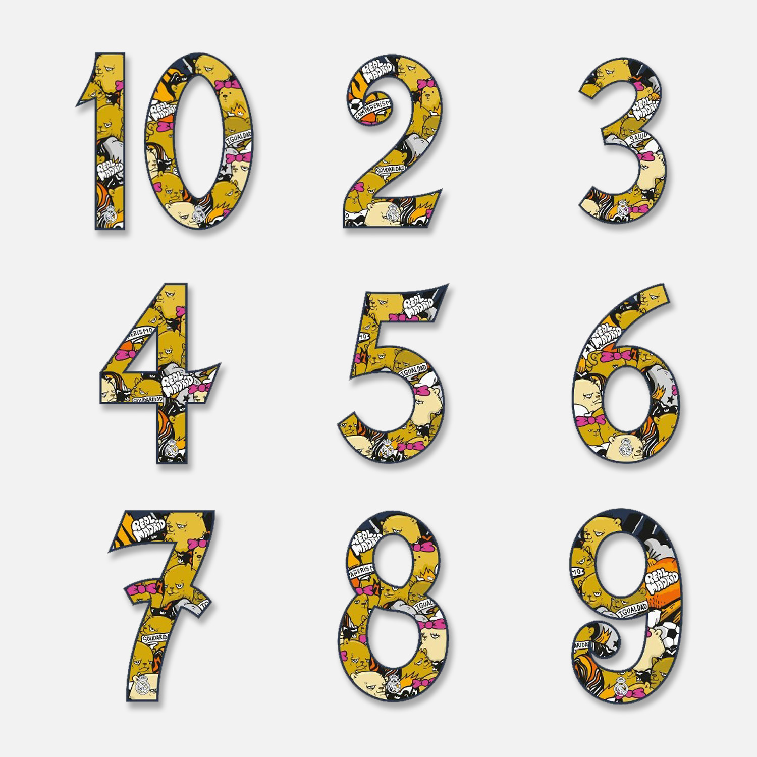 ManixJersey.com | Real Madrid 24-25 Away Jersey with Bear Champ Font - Player Version -Customize Name, Number and Patch | Worldwide Shipping