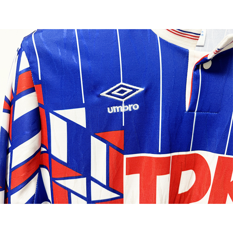 Higojerseys-Retro Ajax 1990 Away Long Sleeve Jersey