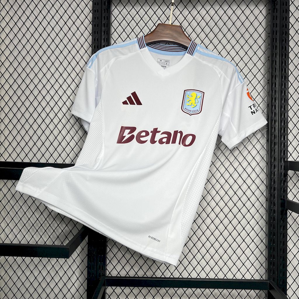 JerseysGala.com | Aston Villa 24-25 Away Jersey - Fans Version -Customize Name, Number and Patch | Worldwide Shipping