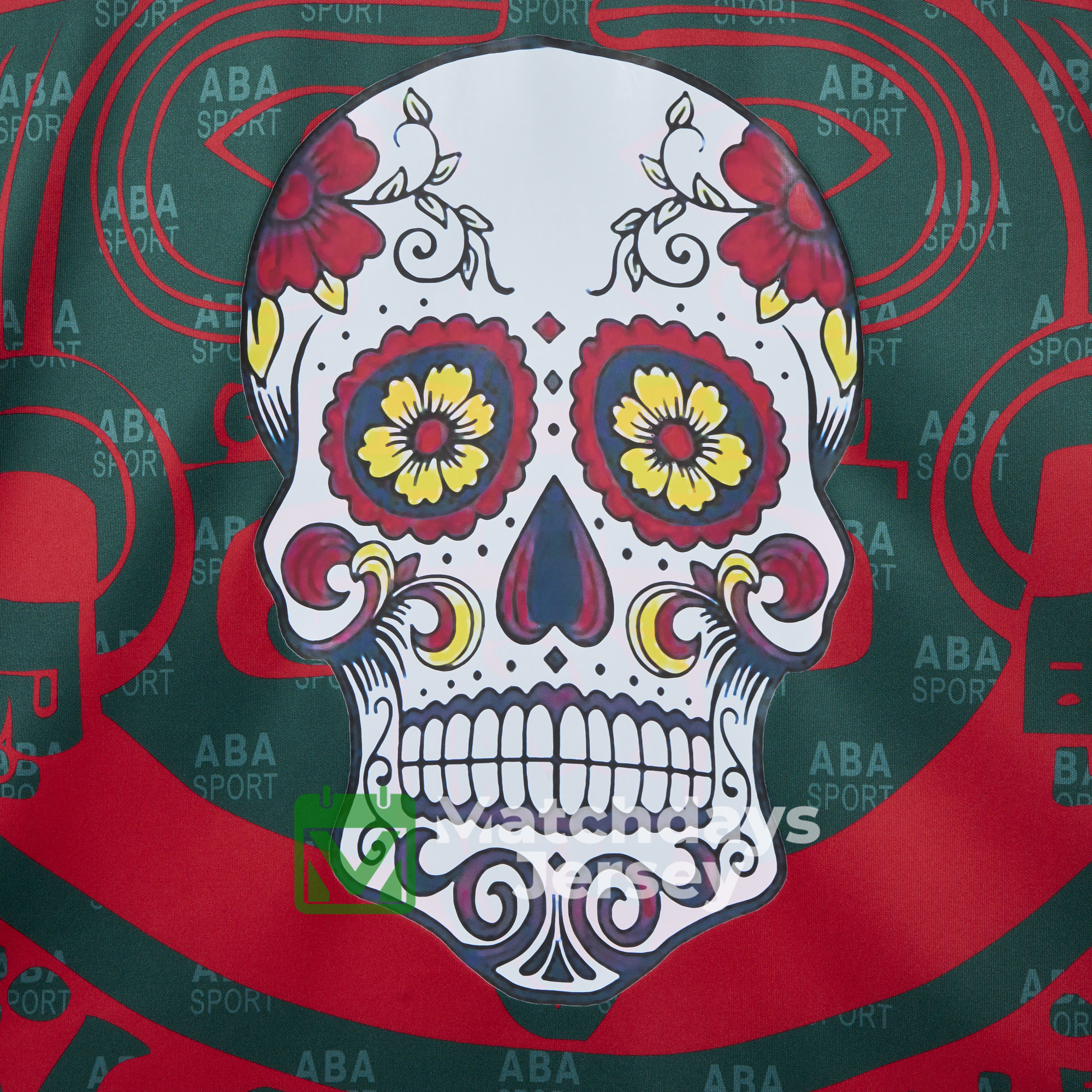 GlobeJersey-Mexico 2024 Red Skull Special Edition Jersey - Fans Version