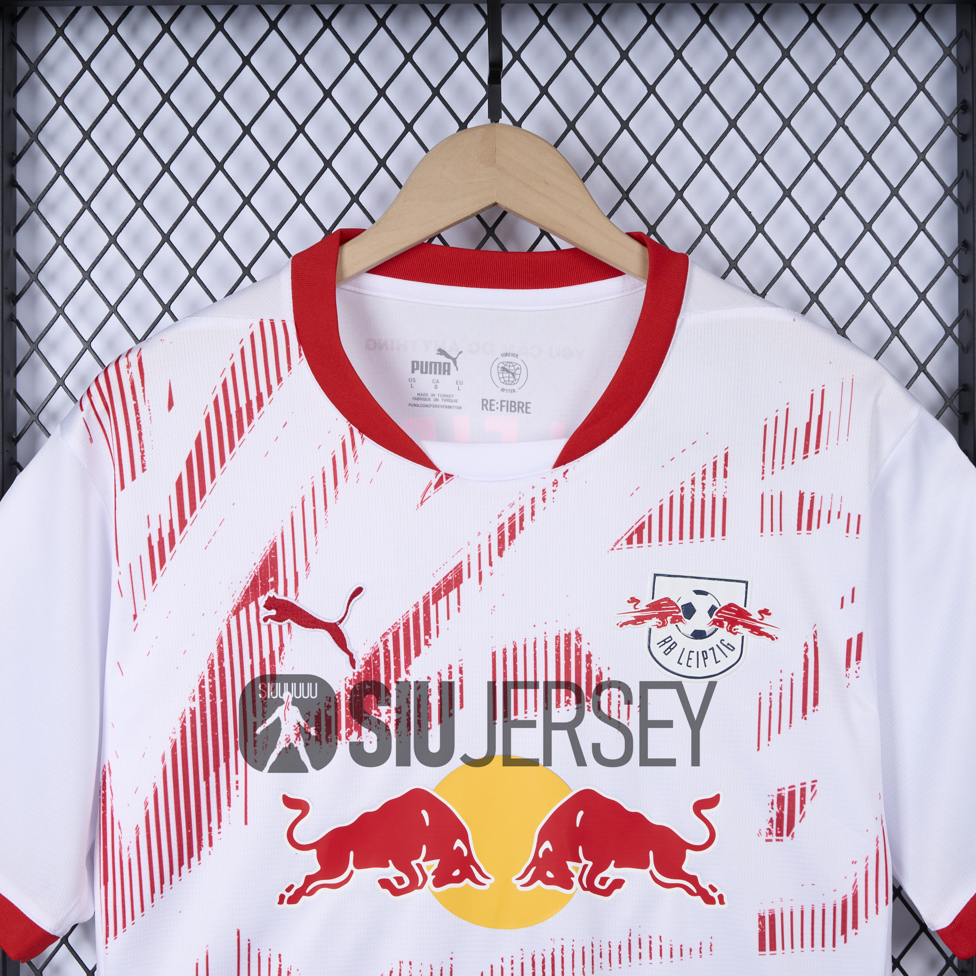 SIUjerseys-RB Leipzig 24-25 Home Stadium Jersey - Fans Version