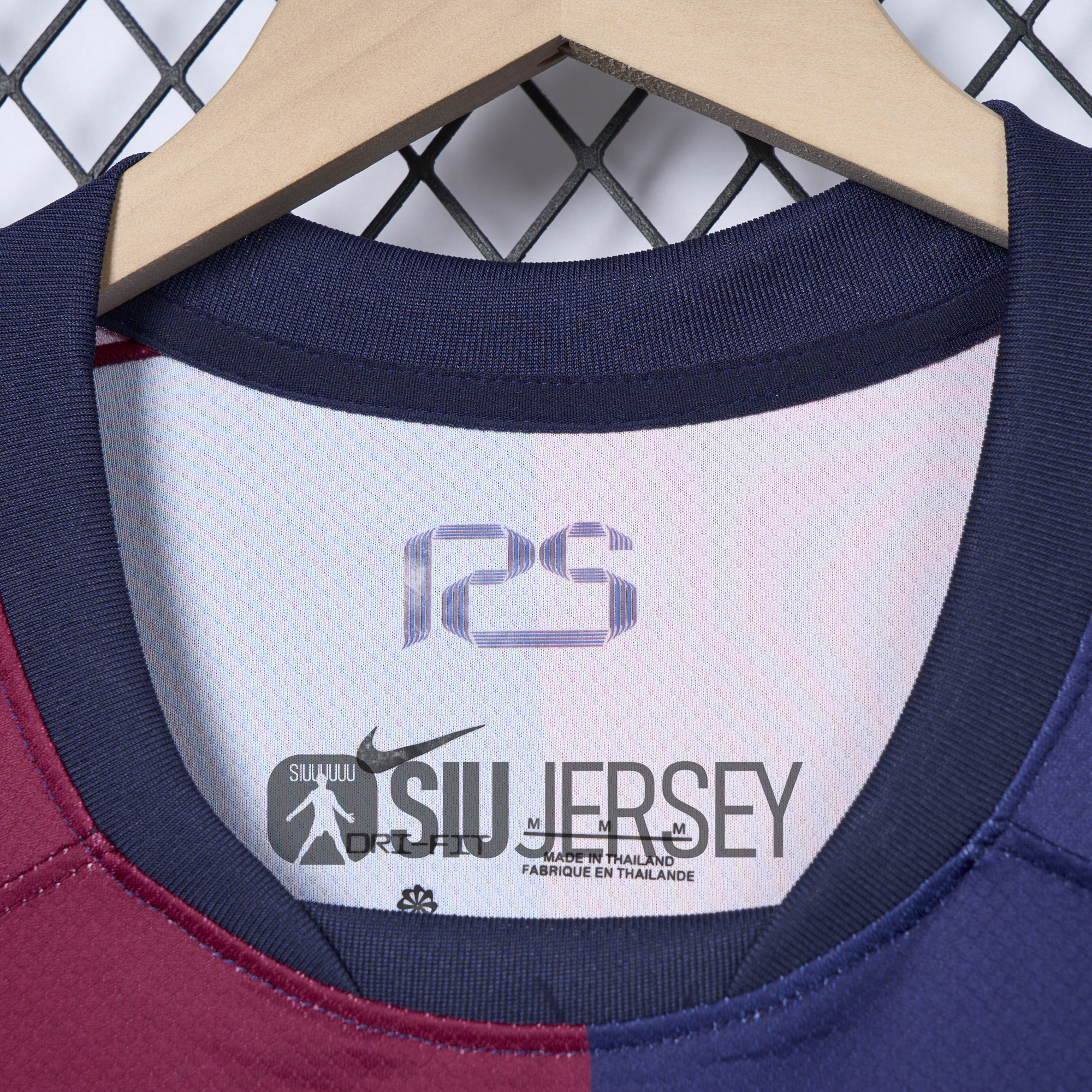 SIUjerseys-Barcelona X CP 24-25 Home New Co-Branded Jersey - Fans Version