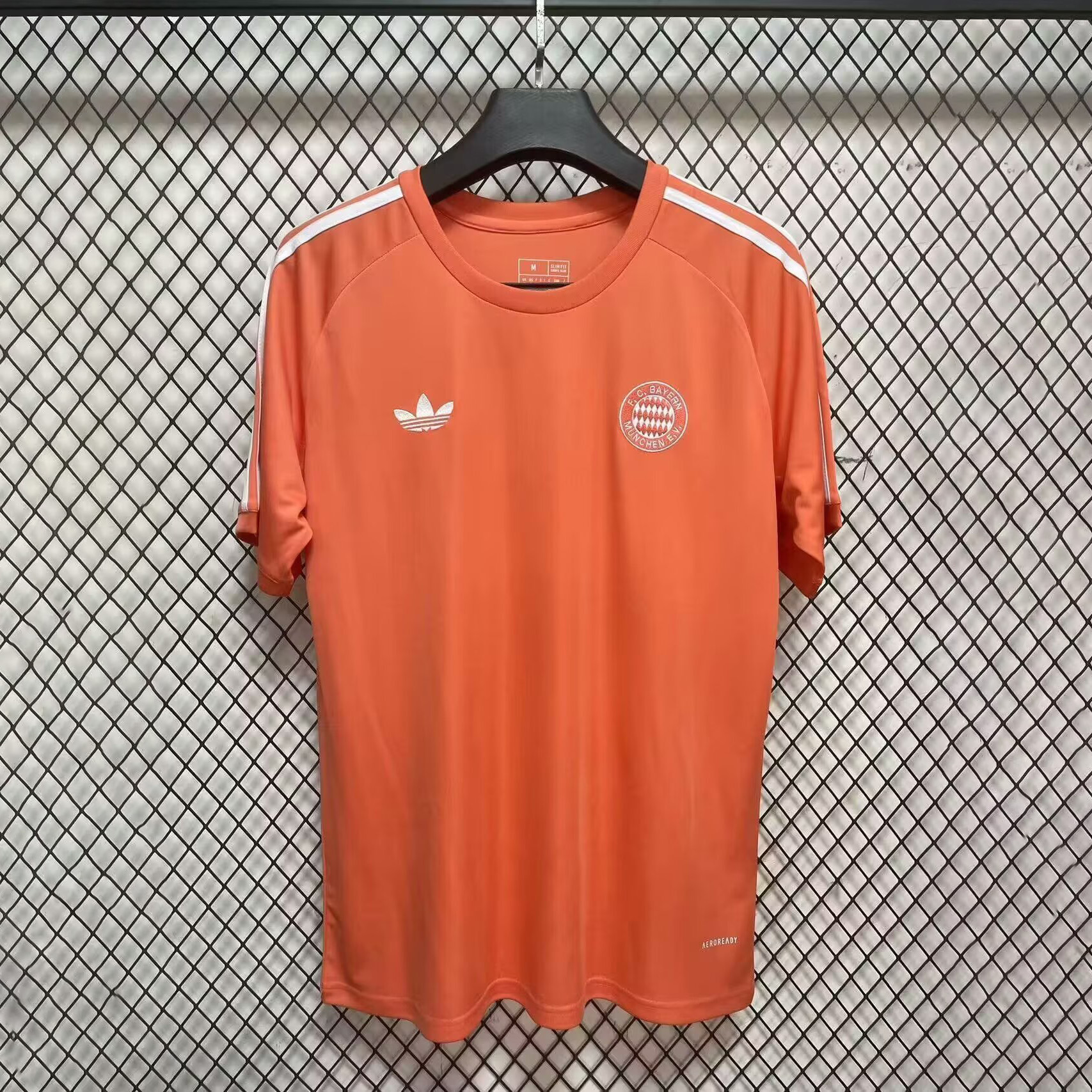 ManixJersey.com | Bayern Munich 24-25 Orange Special Jersey - Fans Version -Customize Name, Number and Patch | Worldwide Shipping