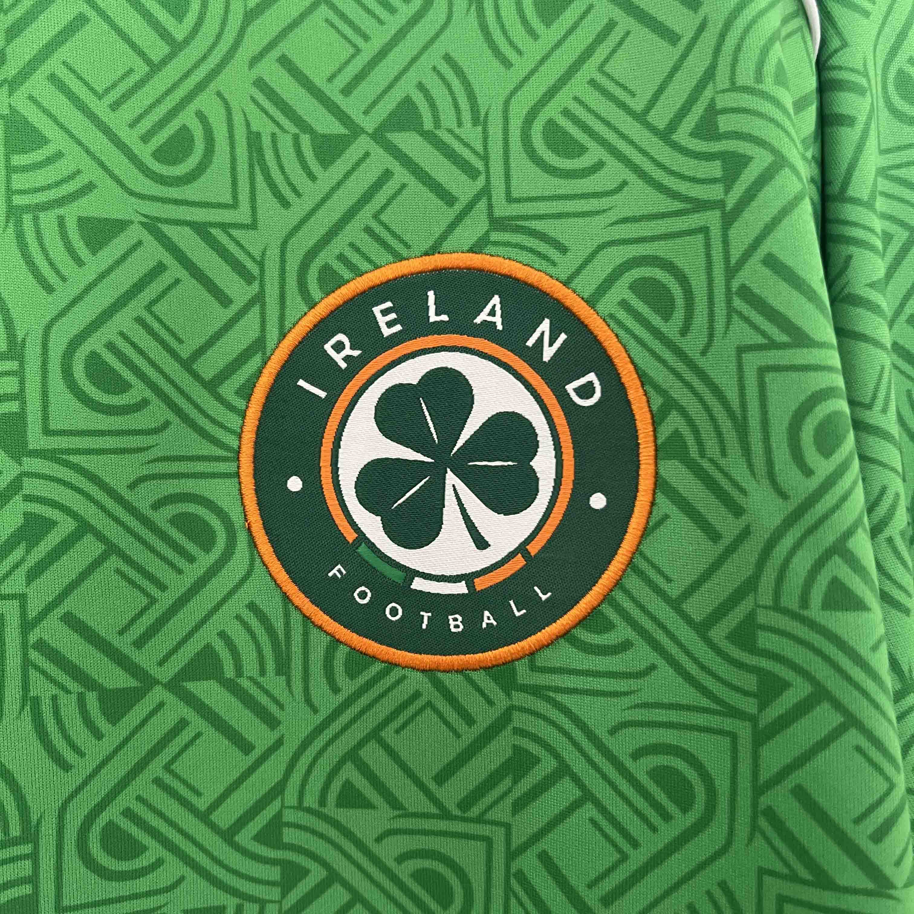 ManixJersey.com | Ireland 2024 Home Stadium Jersey - Fans Version (with SKY patch) -Customize Name, Number and Patch | Worldwide Shipping