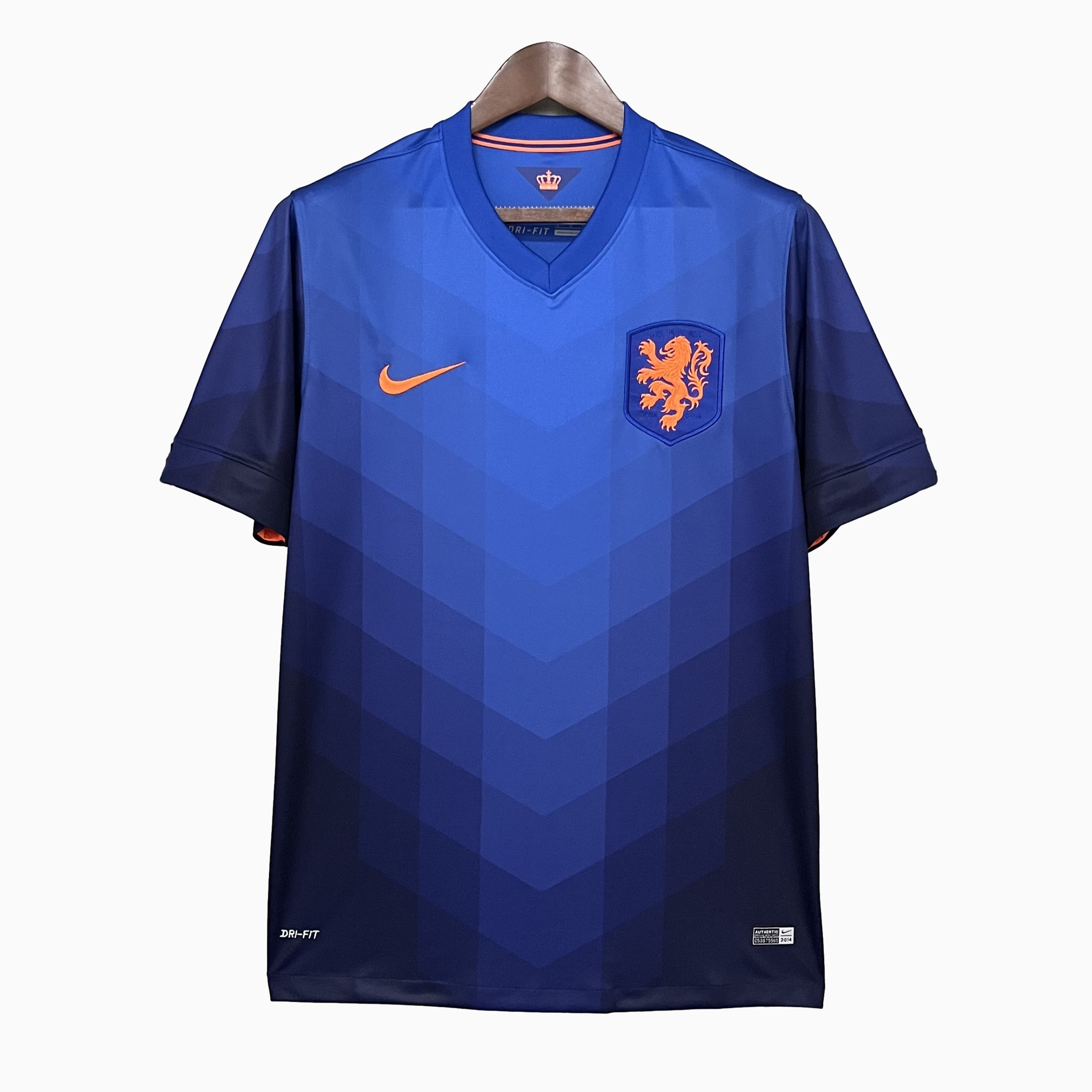 GlobeJersey-Retro Netherlands 2014 Away Stadium Jersey