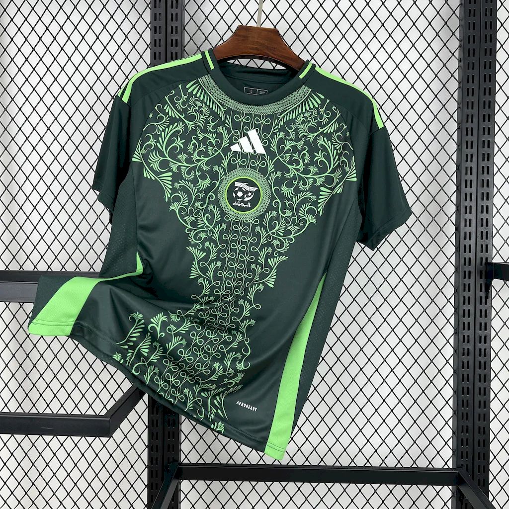 foot-Algeria 2024-25 Away Jersey - Fans Version