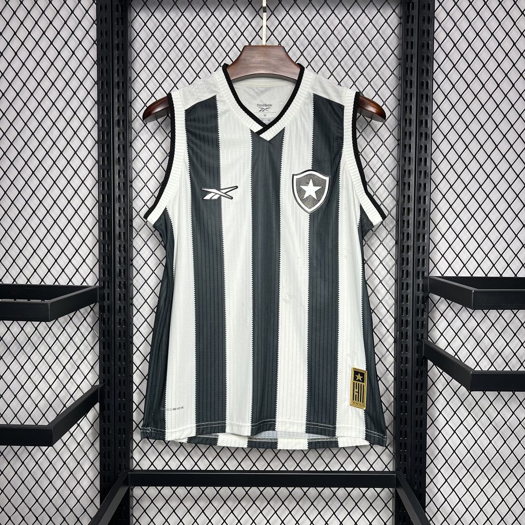 unitedfutballjersey-Botafogo 2024 Home Unsponsored Tank Top - Fans Version