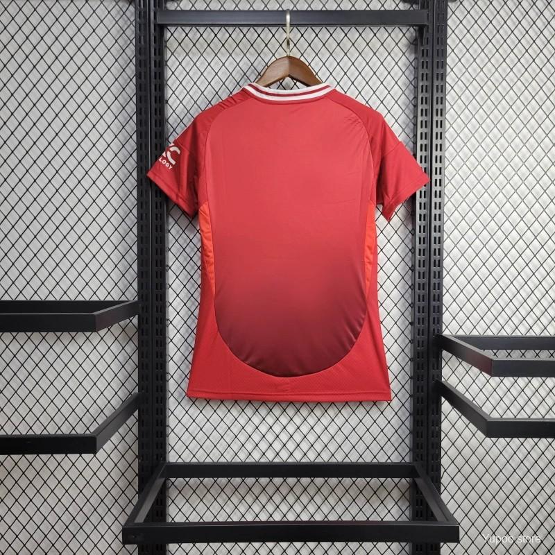 SIUjerseys-Women's Manchester United 24-25 Home Jersey