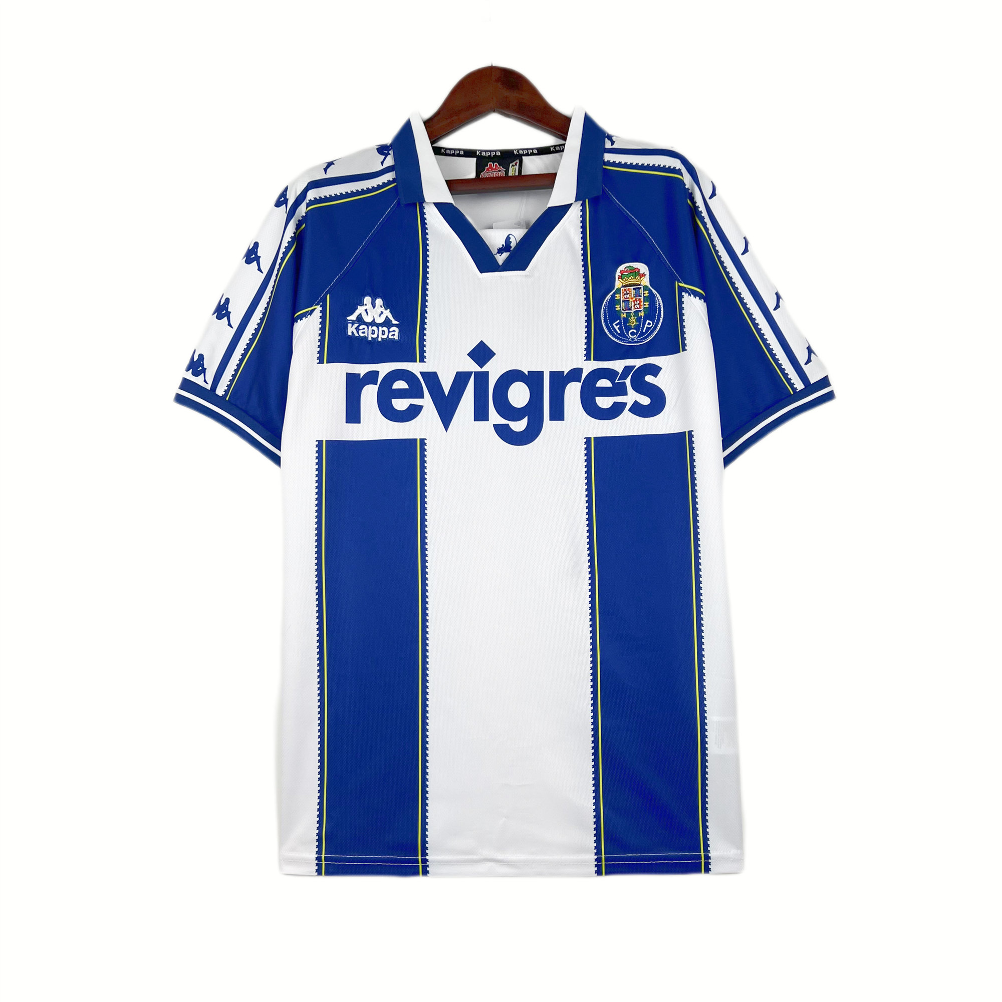 ManixJersey.com | Retro Porto 1997-99 Home Stadium Jersey -Customize Name, Number and Patch | Worldwide Shipping