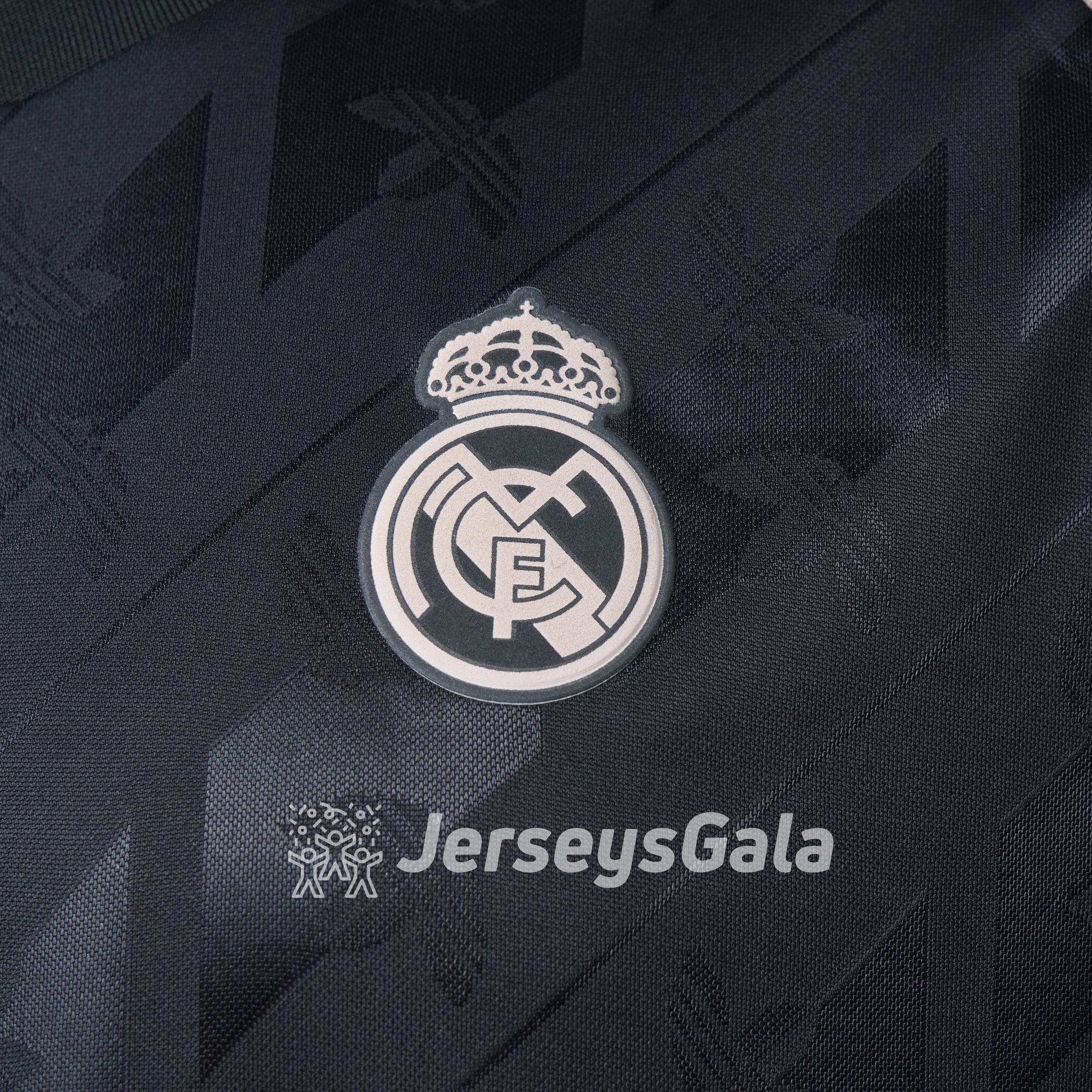 JerseysGala.com | Real Madrid 24-25 Originals LFSTLR Long Sleeve Charcoal Jersey - Player Version -Customize Name, Number and Patch | Worldwide Shipping
