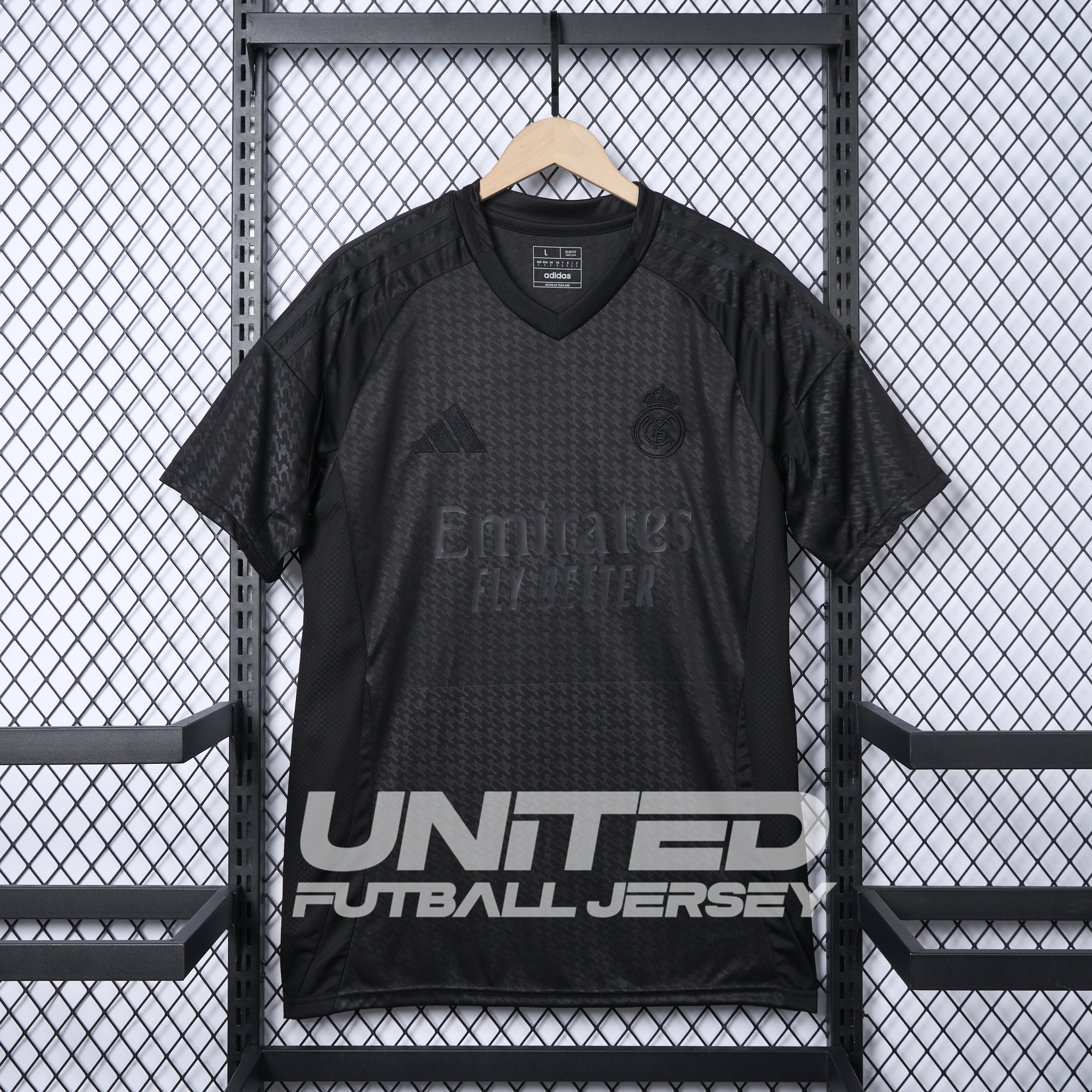 foot-Real Madrid 24-25 Pure Black Special Edition Jersey - Fans Version