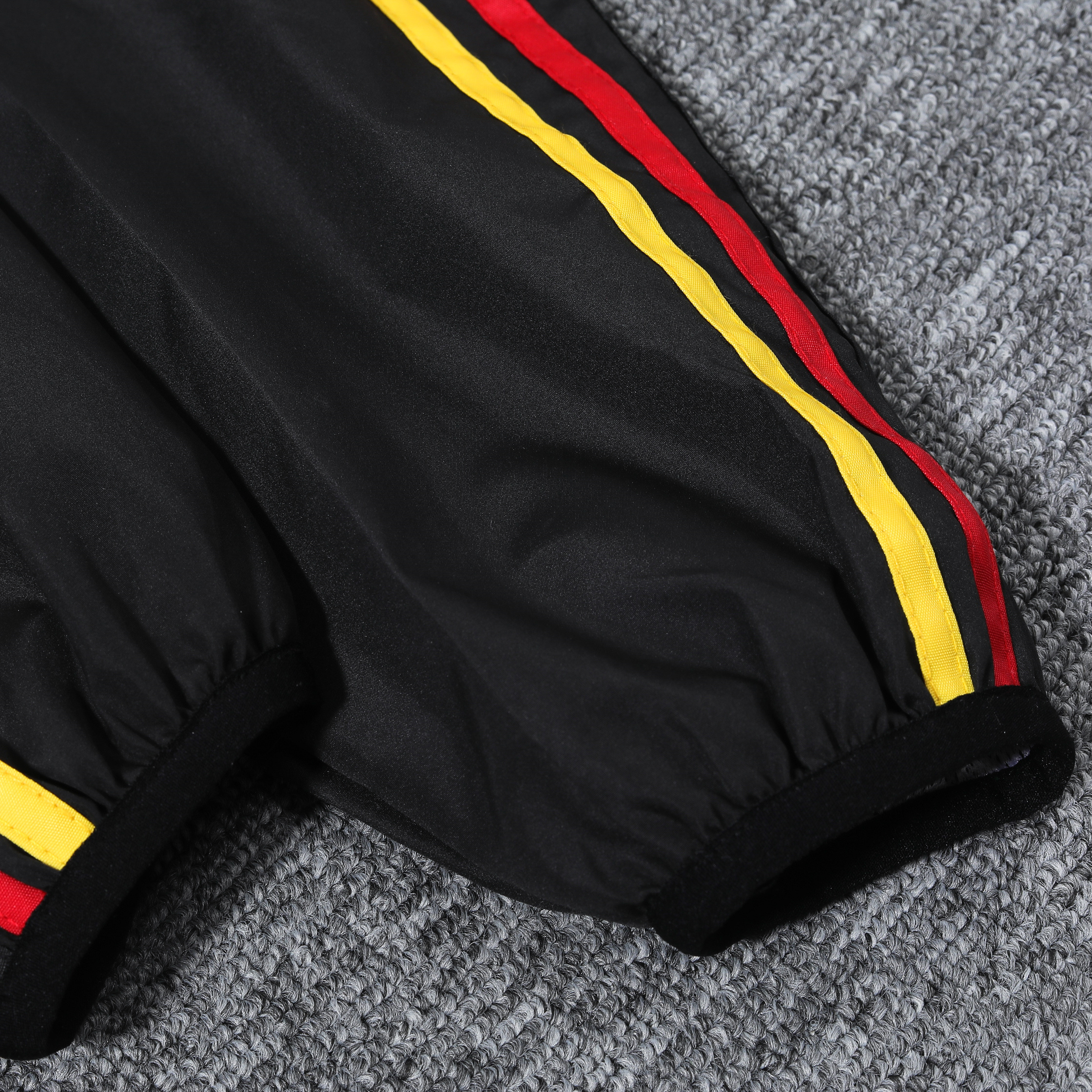 ManixJersey.com | Germany 2024 National Flag Tricolor Hooded Windbreaker - Player Version -Customize Name, Number and Patch | Worldwide Shipping