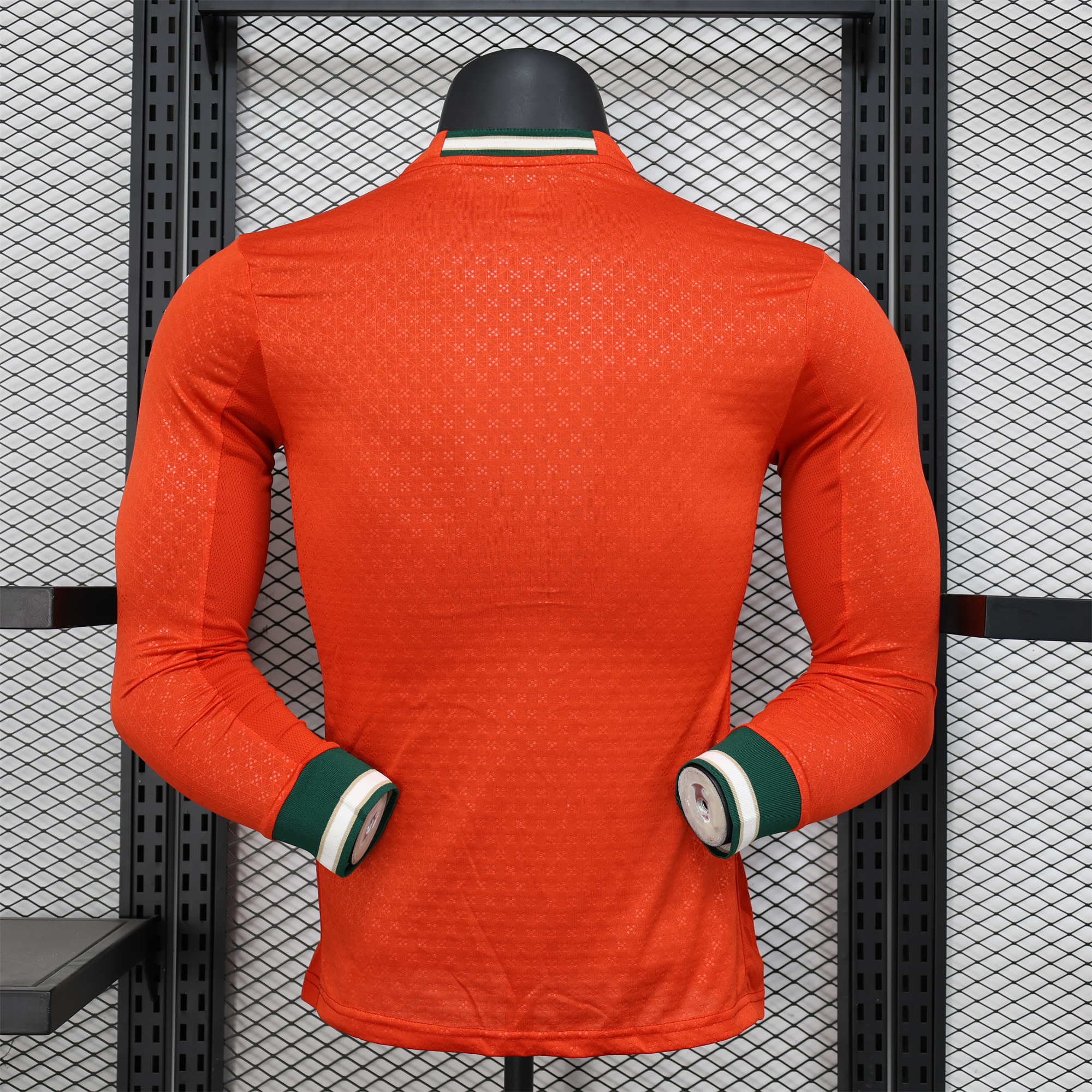 ManixJersey.com | Portugal 2025-26 Home Long Sleeve Jersey - Player Version -Customize Name, Number and Patch | Worldwide Shipping
