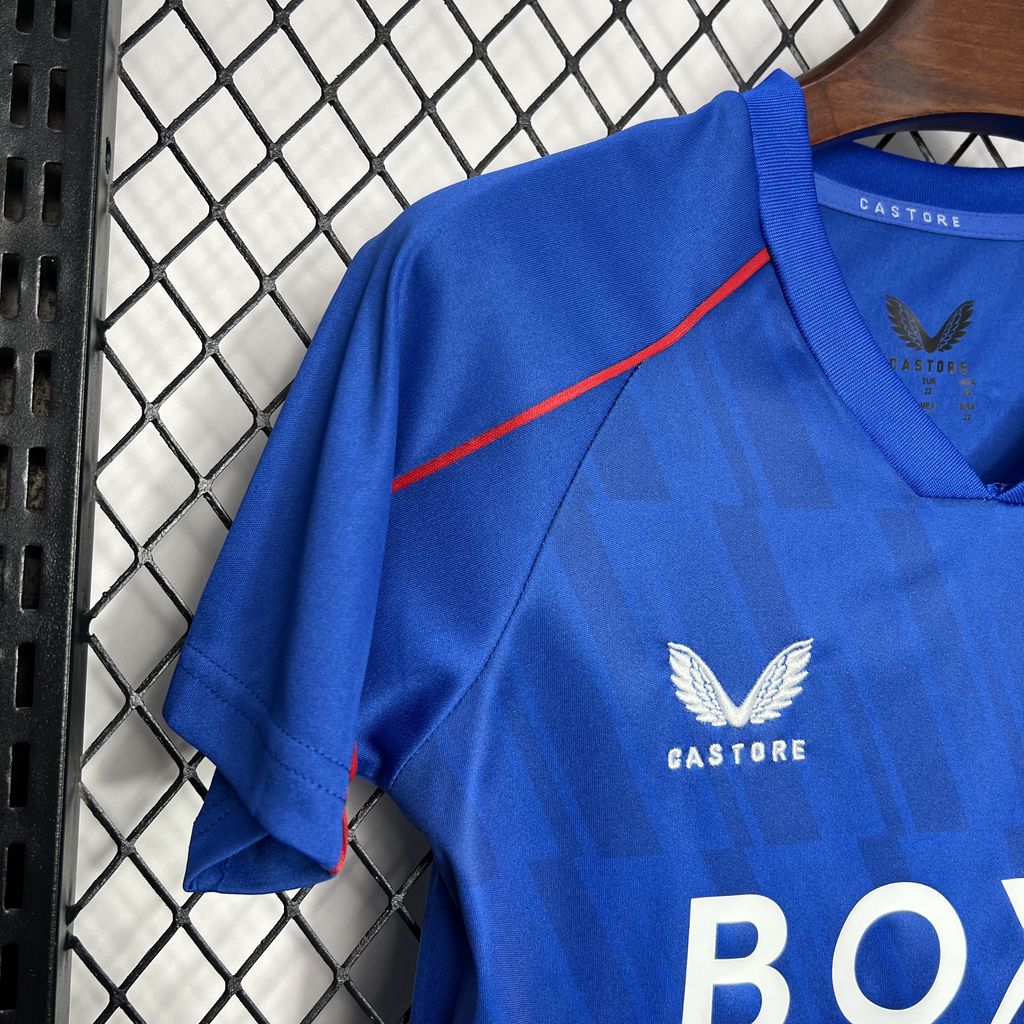 JerseysGala.com | Glasgow Rangers 24-25 Home Stadium Kids Kit -Customize Name, Number and Patch | Worldwide Shipping