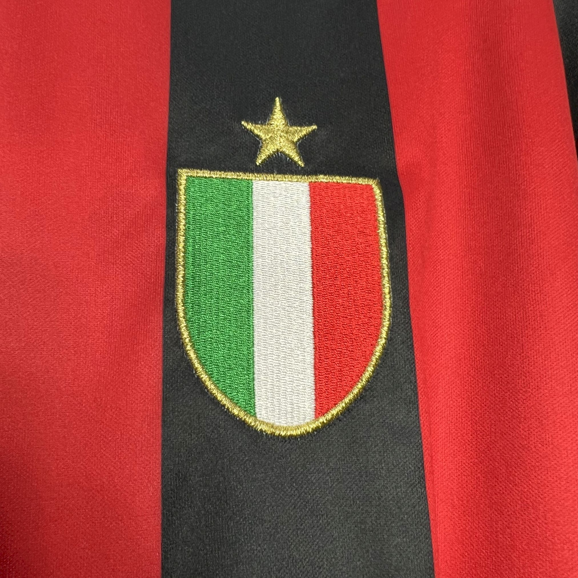ManixJersey.com | Retro AC Milan 1988-89 Home Jersey -Customize Name, Number and Patch | Worldwide Shipping