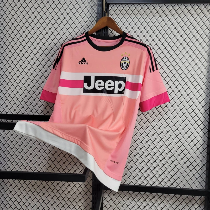 ManixJersey.com | Retro Juventus 2015-16 Away Stadium Jersey -Customize Name, Number and Patch | Worldwide Shipping