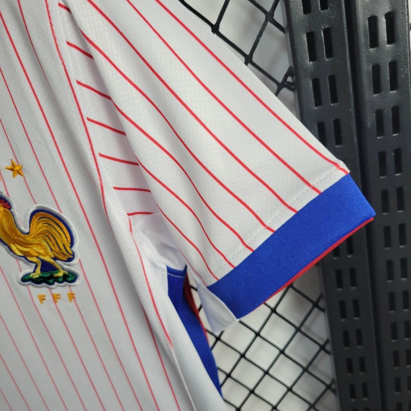 ManixJersey.com | Women's France 2024 Away Stadium Jersey -Customize Name, Number and Patch | Worldwide Shipping