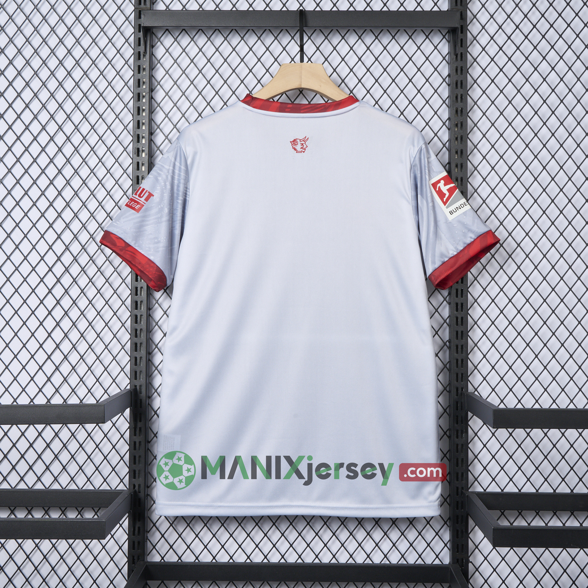 ManixJersey.com | Kaiserslautern 24-25 Away Jersey - Fans Version -Customize Name, Number and Patch | Worldwide Shipping