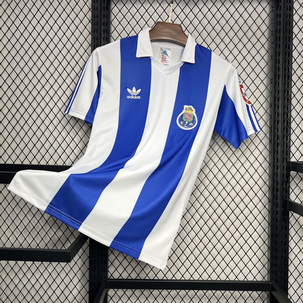 ManixJersey.com | Retro Porto 1986-87 Home Jersey -Customize Name, Number and Patch | Worldwide Shipping
