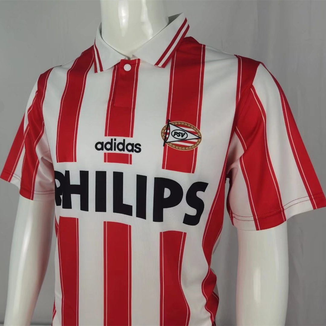 ManixJersey.com | Retro PSV Eindhoven 1994-95 Home Jersey -Customize Name, Number and Patch | Worldwide Shipping