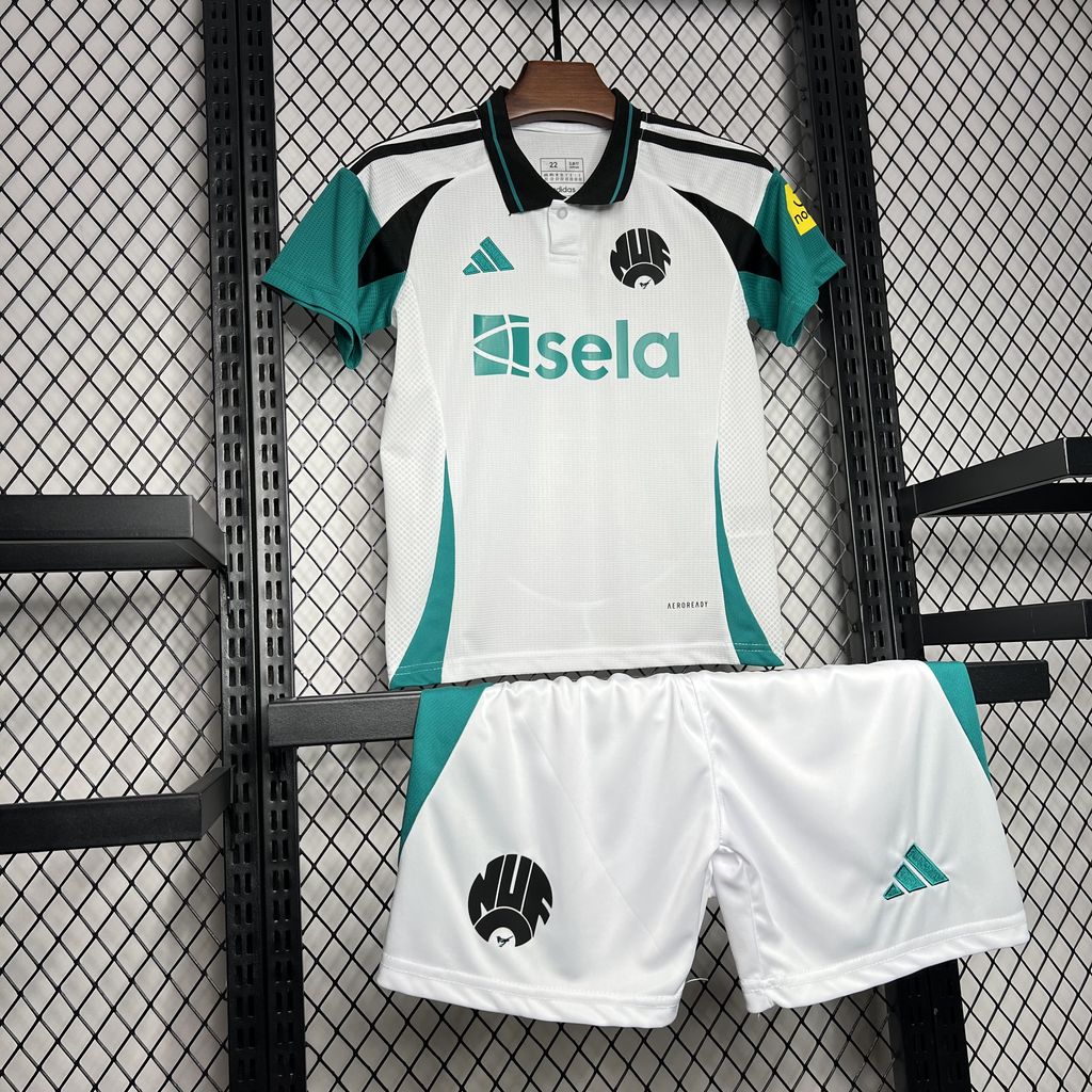 ManixJersey.com | Newcastle United 24-25 Third Kids Kit -Customize Name, Number and Patch | Worldwide Shipping