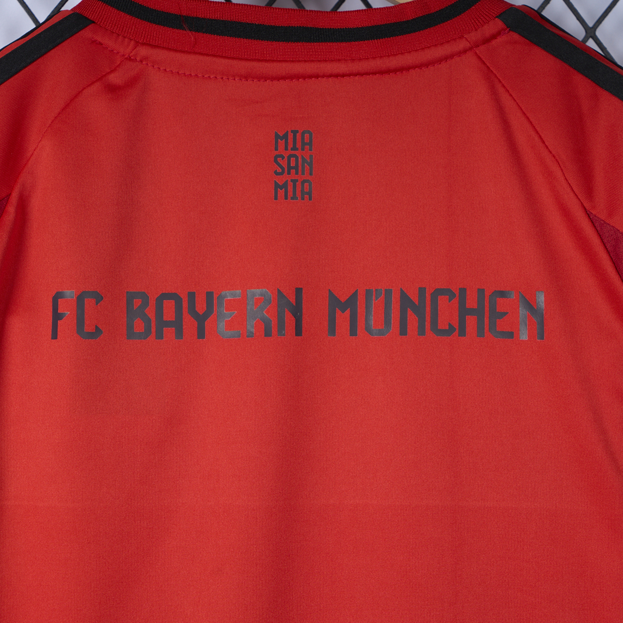 ManixJersey.com | Bayern Munich 24-25 Home Long Sleeve Kids Kit - Fans Version -Customize Name, Number and Patch | Worldwide Shipping