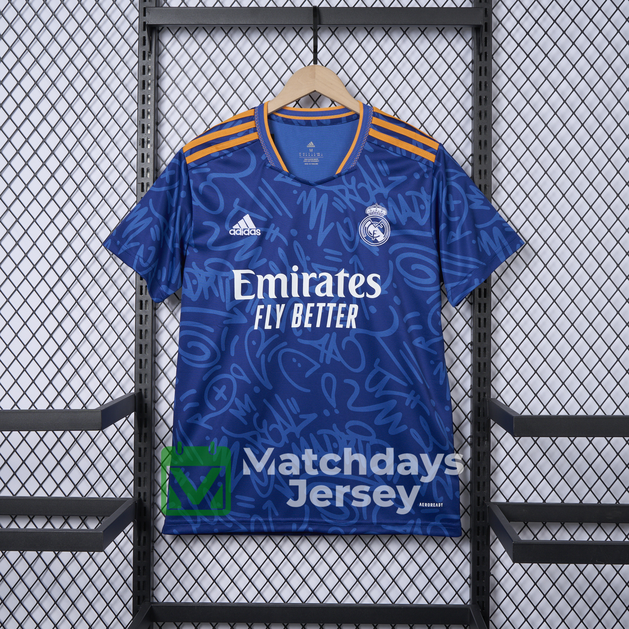 GlobeJersey-Retro Real Madrid 2021-22 Away Jersey
